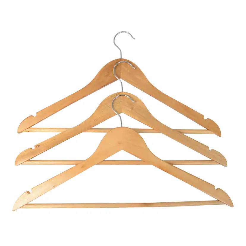 Kleshenger Home it med Buksestang og Sliss 3-pk