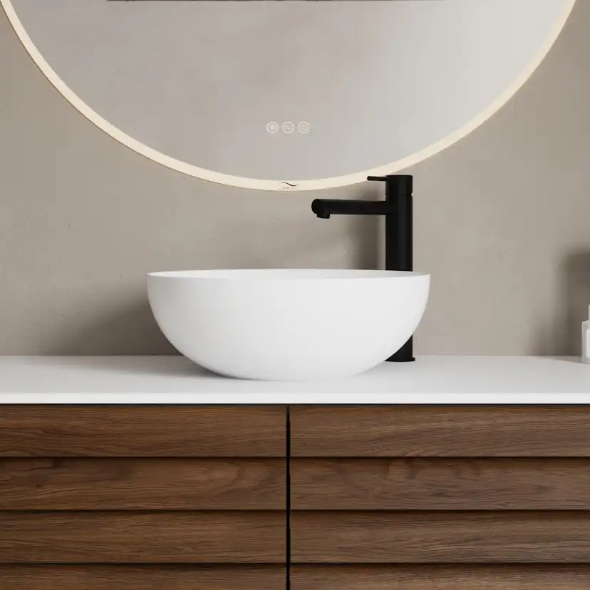 Toppservant Linn Bad Toke Ø40 cm
