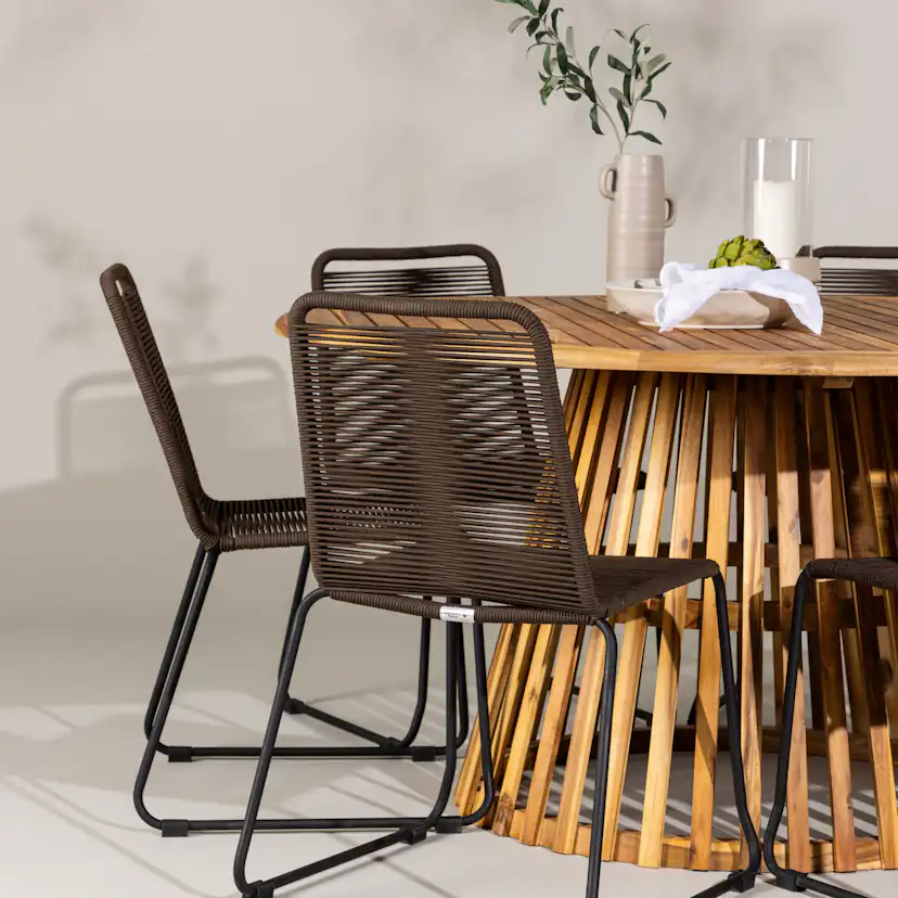 Hagegruppe Venture Home Tucumán med 6 Lindos Stoler