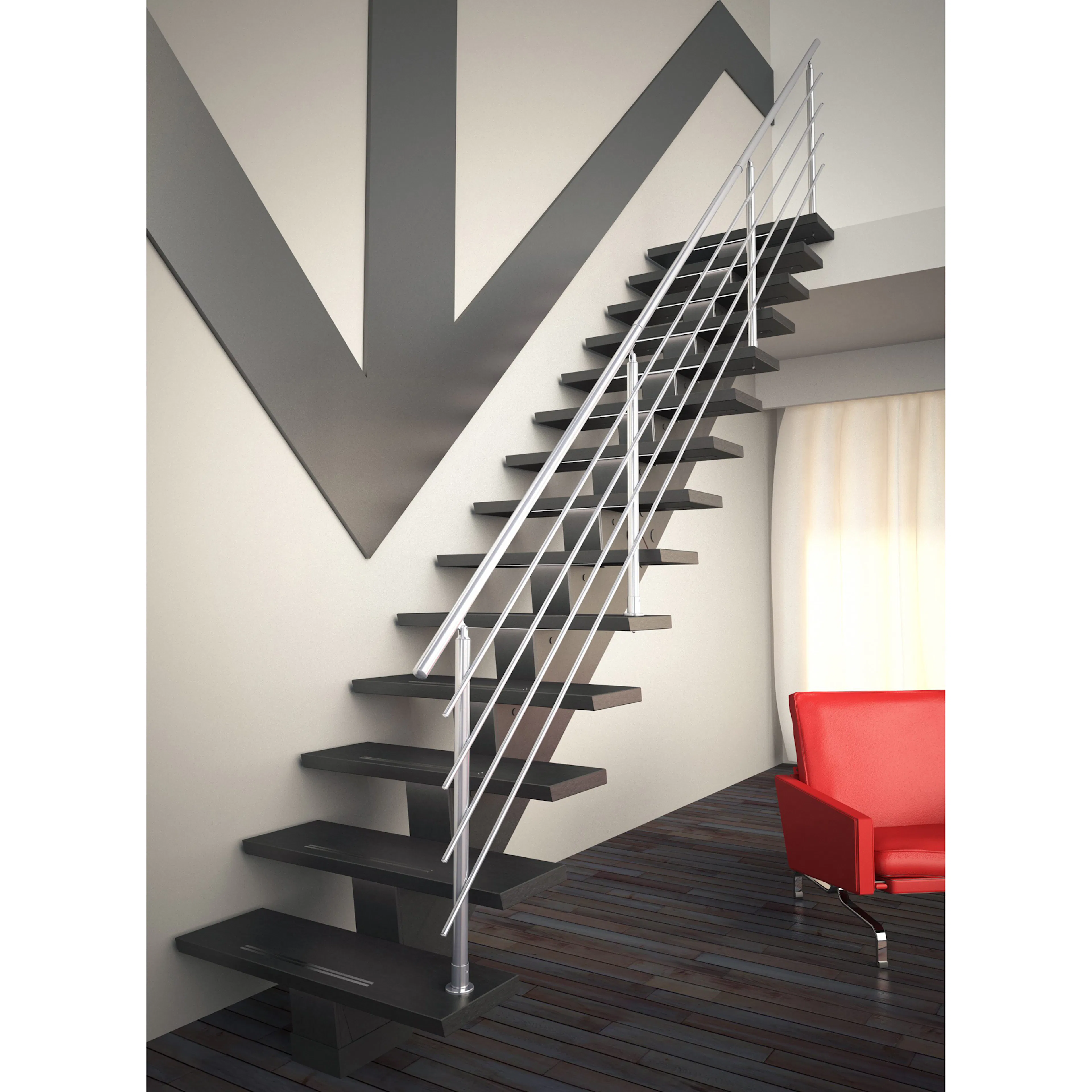Plassbesparende Trapp Byggera Gomera Design 1