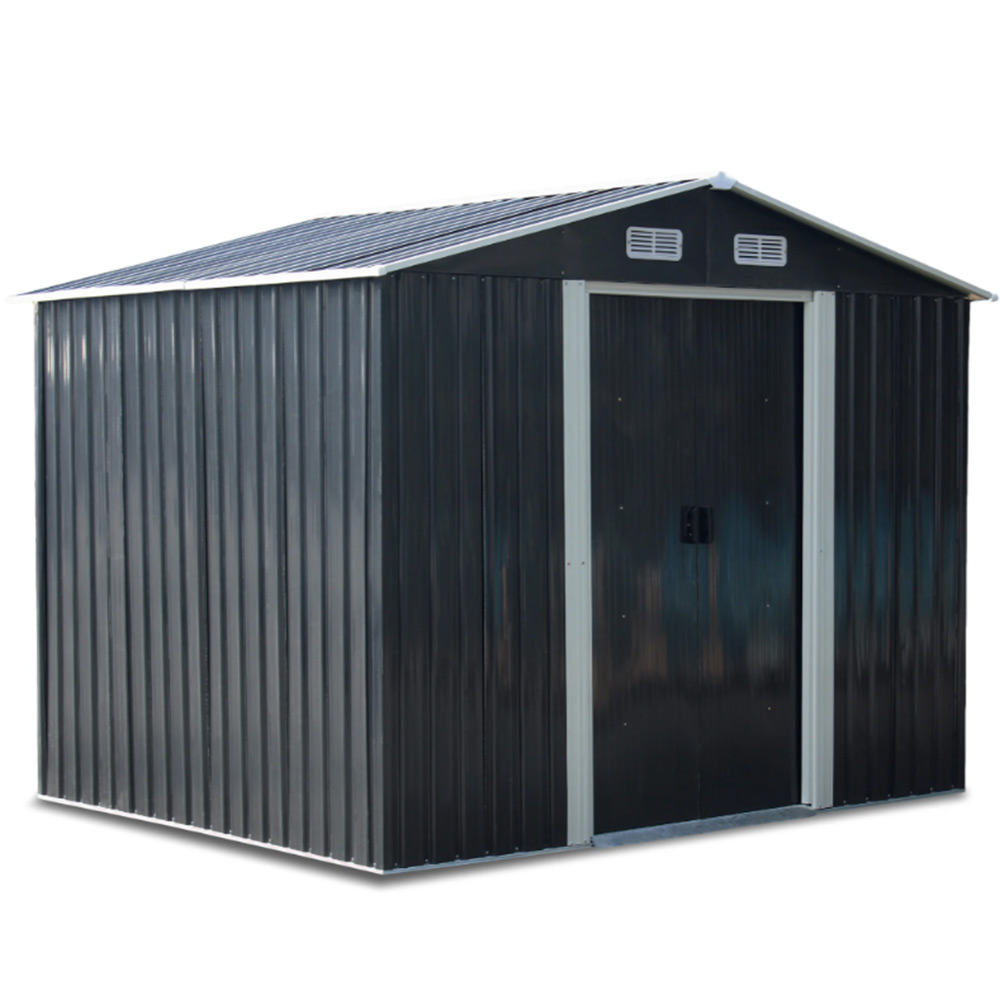 Redskapsbod Metalcraft 5,3m² med Dobbel Skyvedør