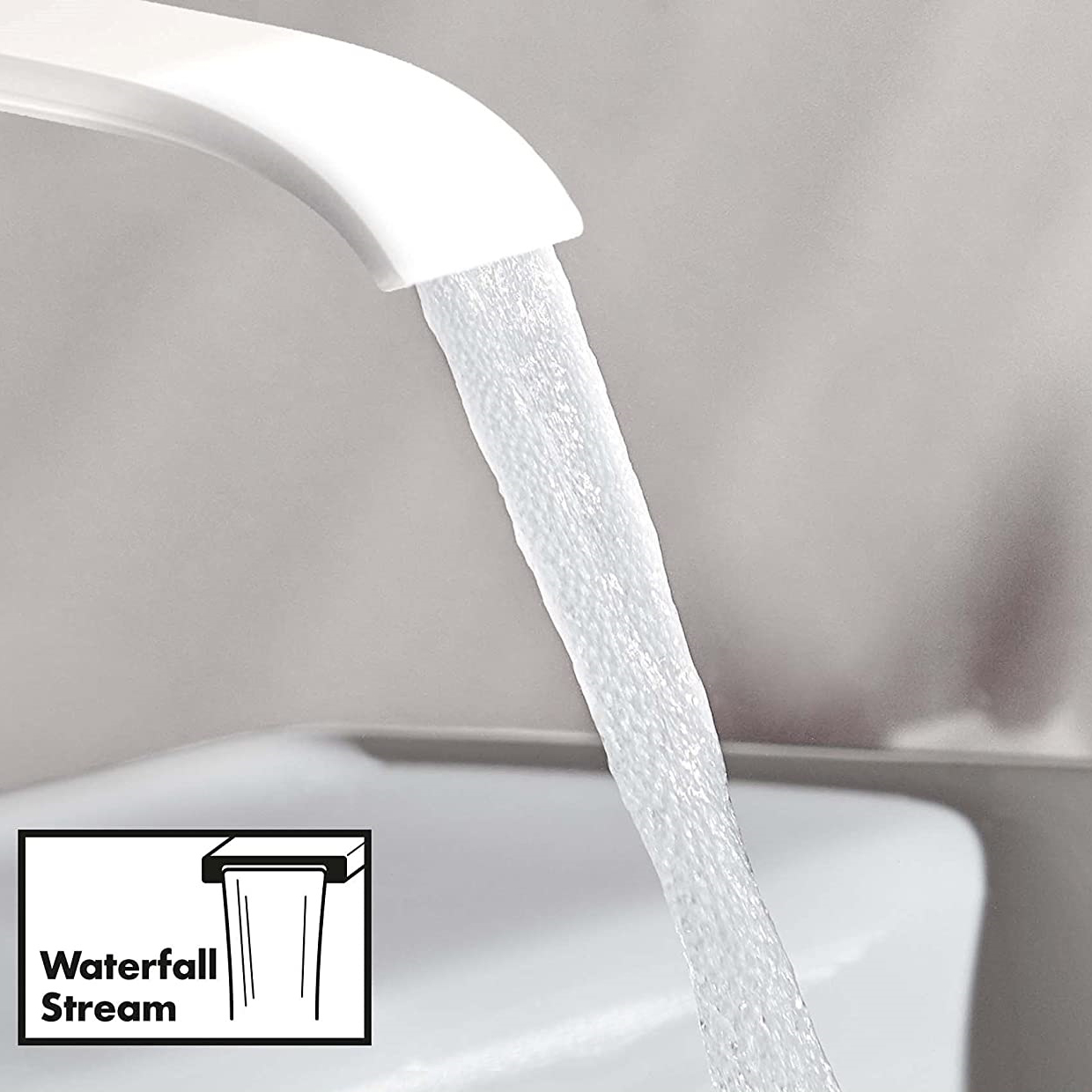 Servantbatteri Hansgrohe Vivenis 110 Waterfall