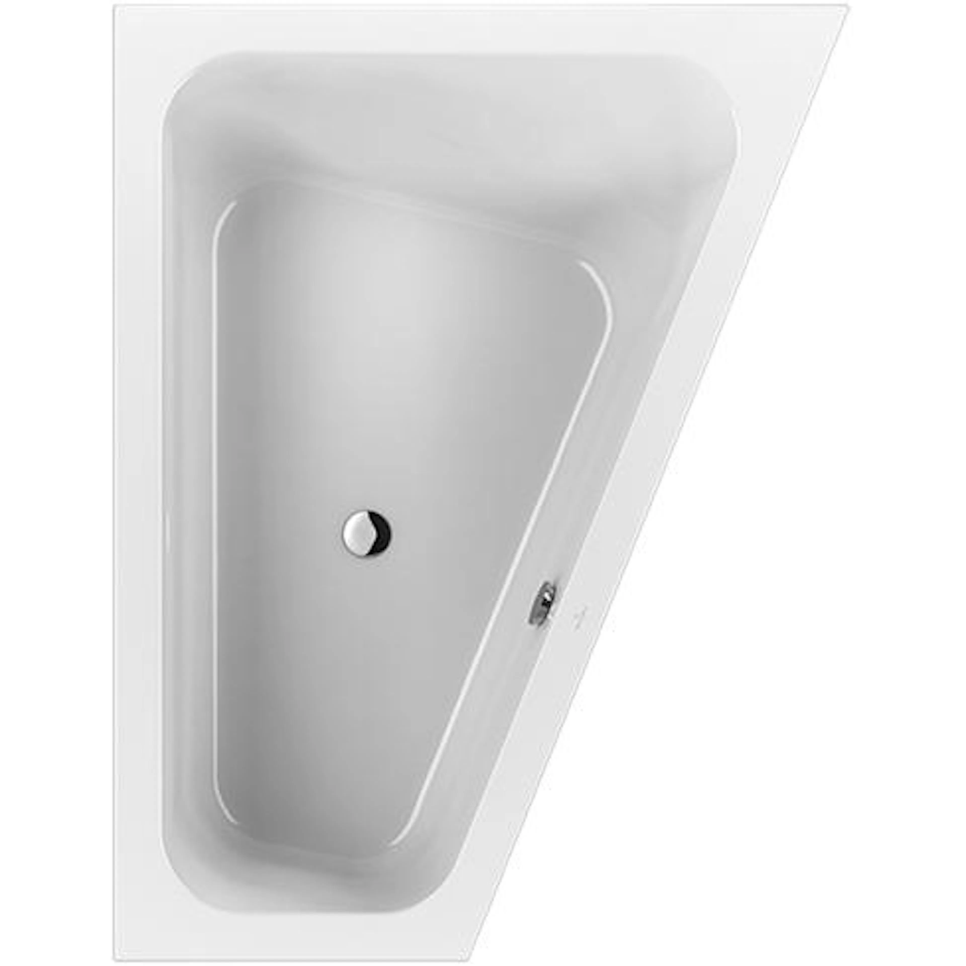 Badkar Villeroy & Boch Loop & Friends Hörninstallerat