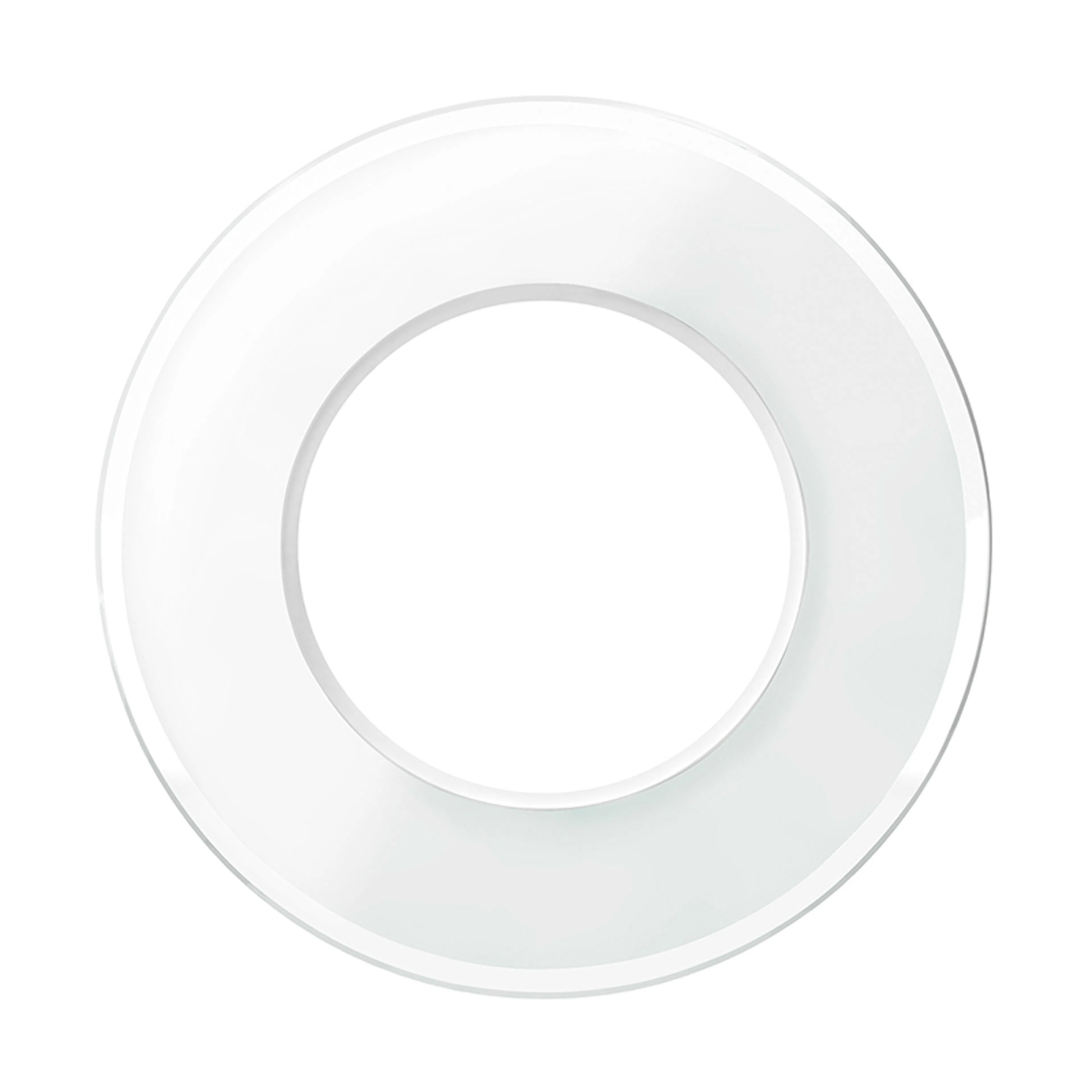 Ramme Schneider Electric Renova 1-rom Hvit Glass