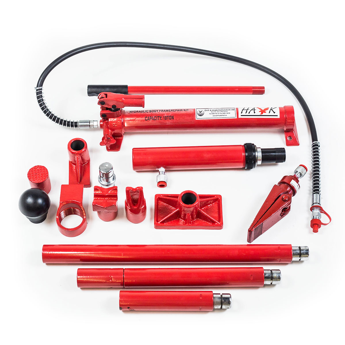 Rettesett Hawk PortoPower 10 tonn