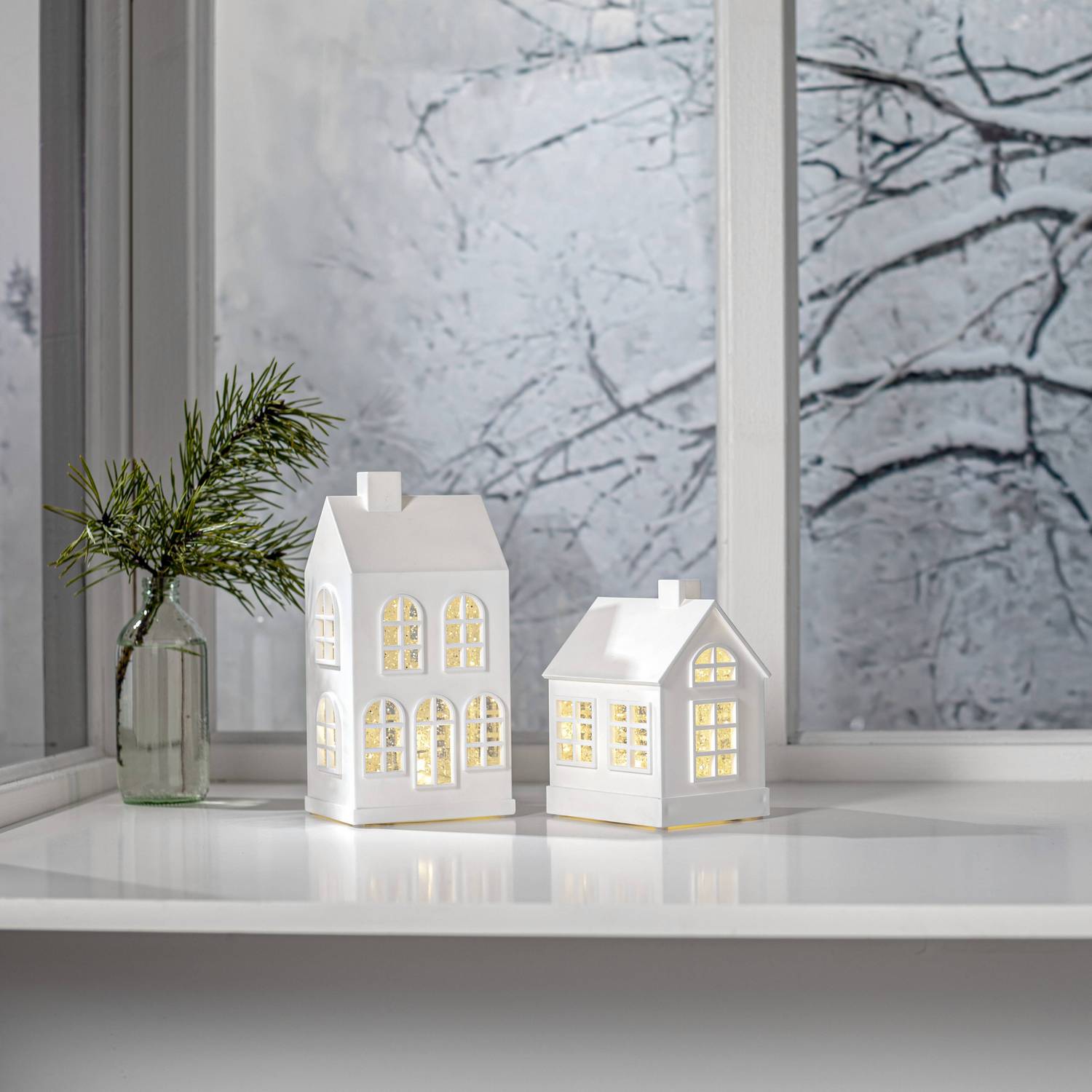 Juledekor Star Trading Vinter Hus