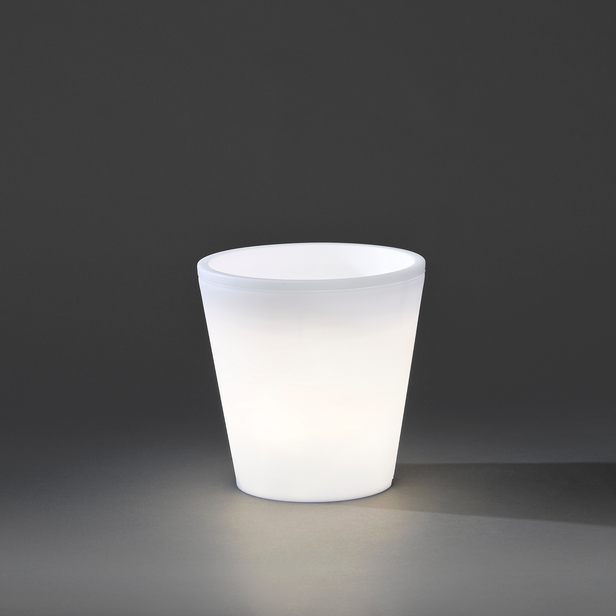 Blomsterpotte Gnosjö Konstsmide Assisi LED Plast Trafo IP44