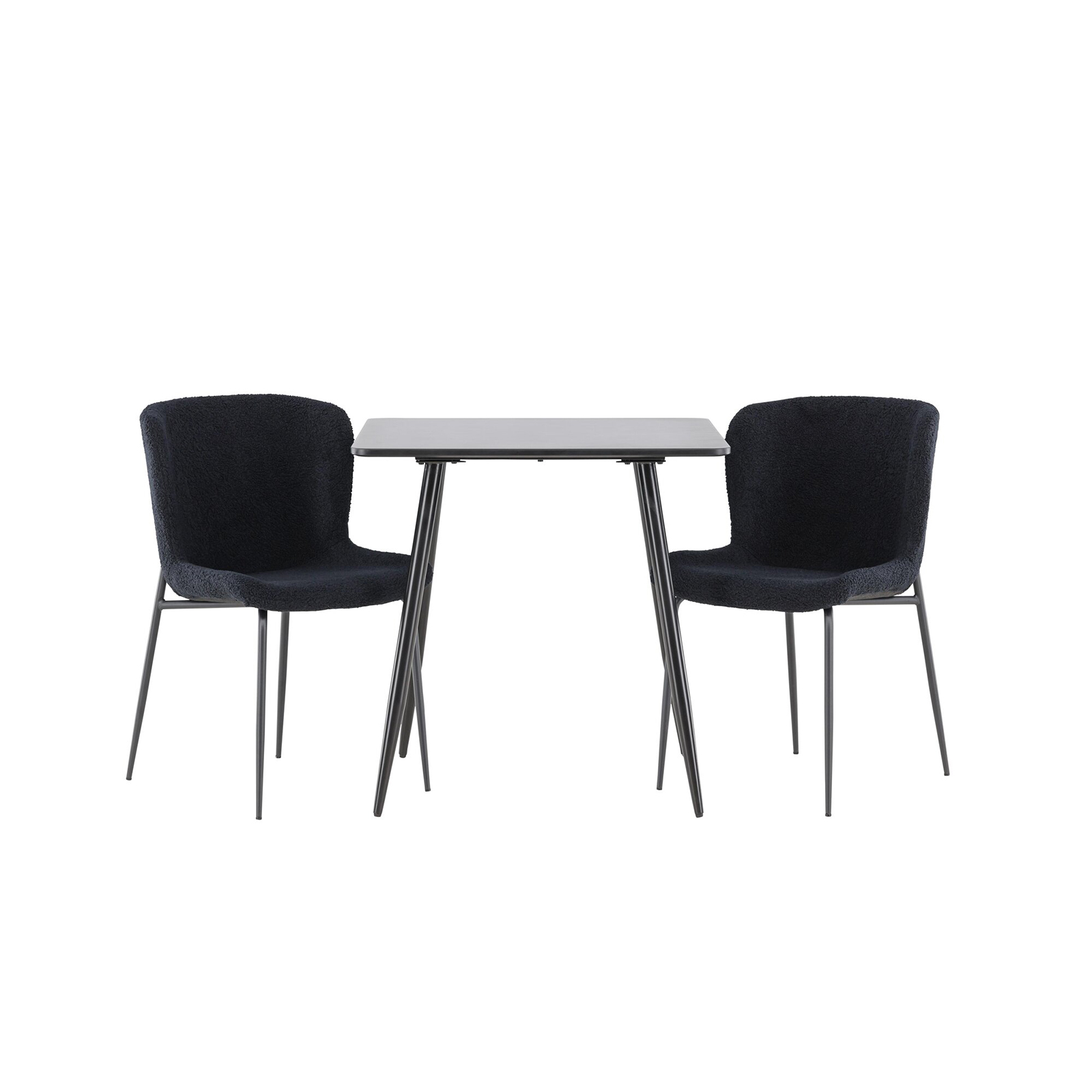 Spisegruppe Venture Home Polar 75 med 2 stk Modesto Stoler