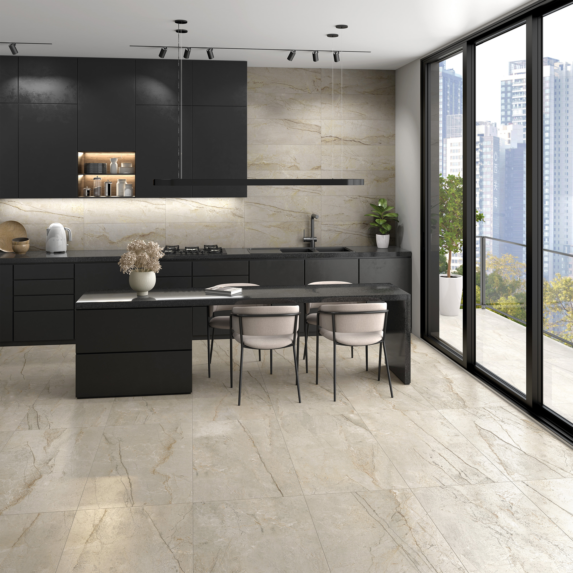 Klinker Aleluia Silverline Grey 60x60 cm