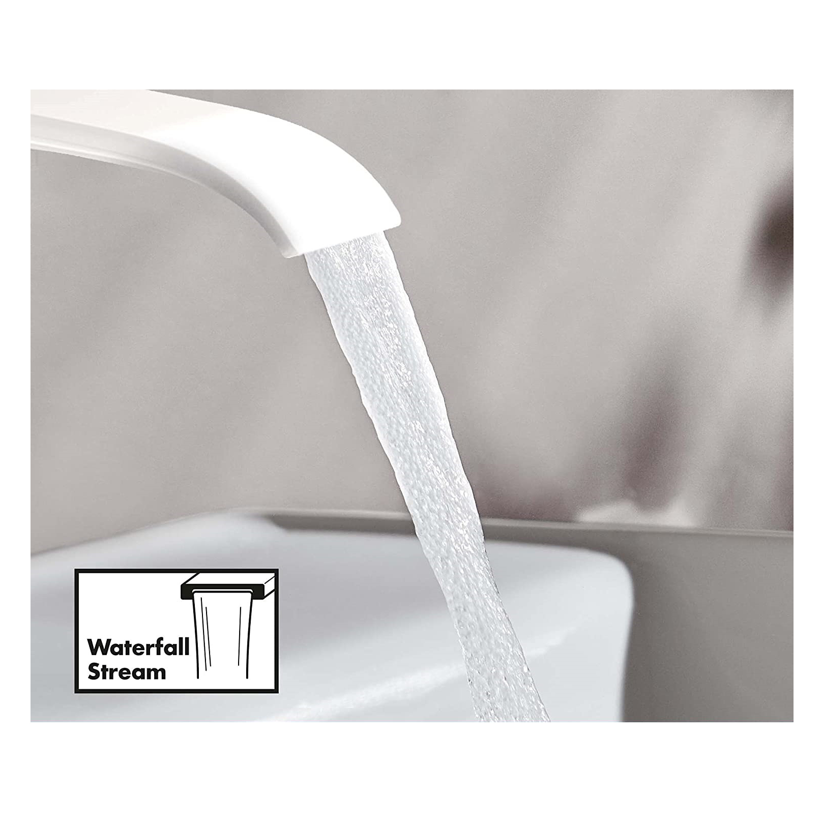 Servantbatteri Hansgrohe Vivenis 110 Waterfall