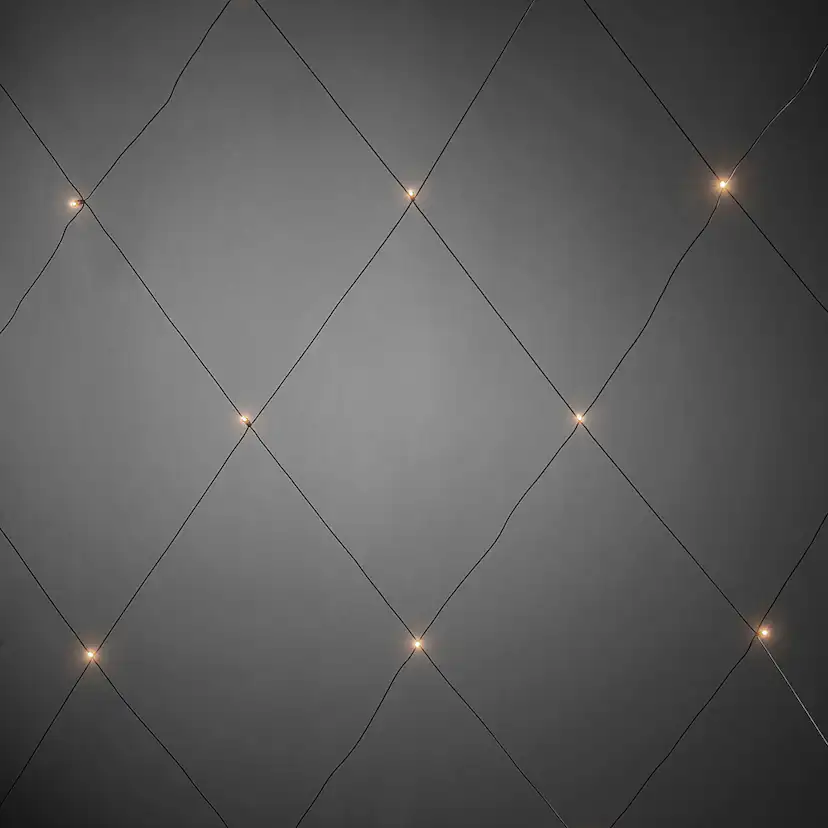 Lysnett Gnosjö Konstsmide 64 stk LED 2x2 m
