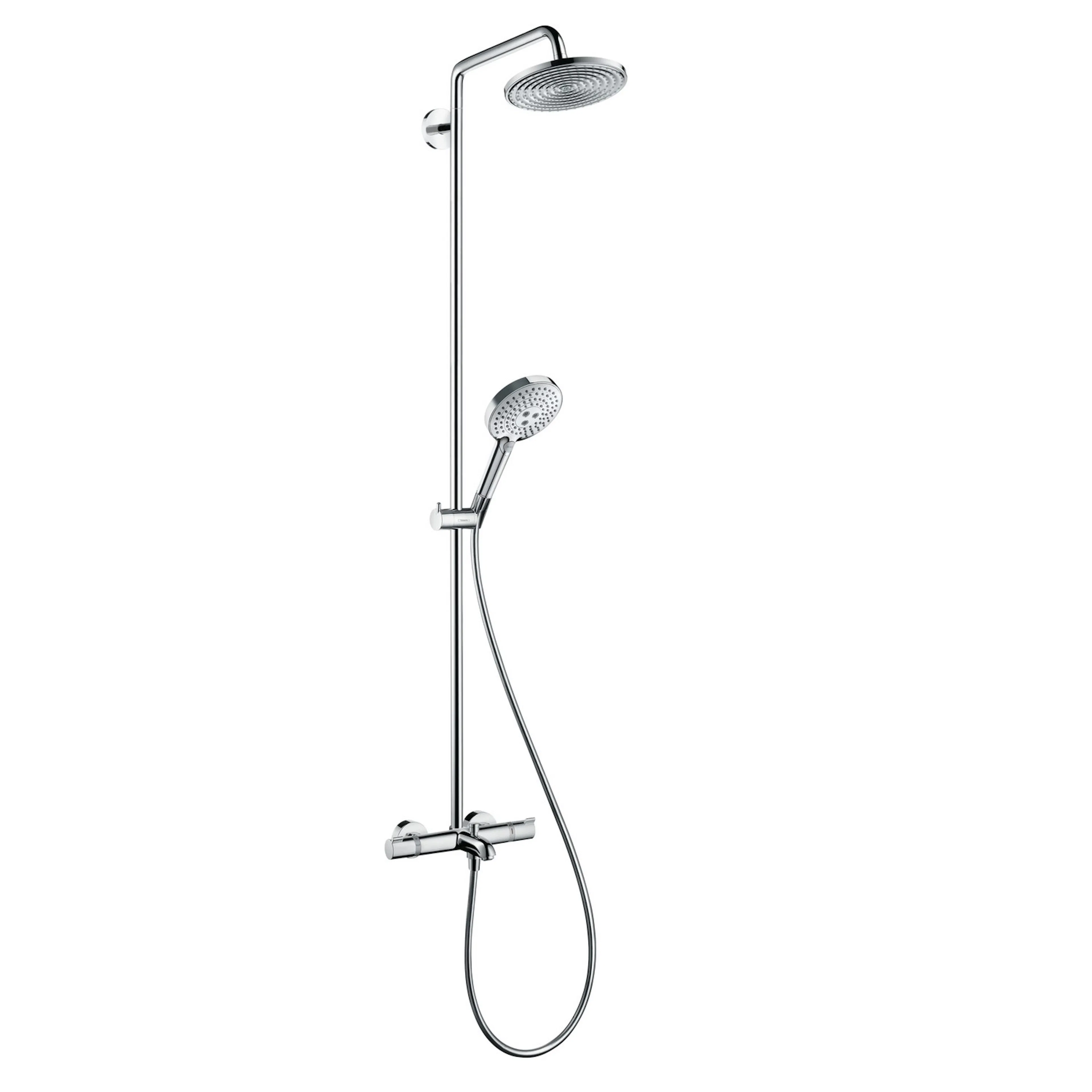 Takdusjsett Hansgrohe Raindance S Select 240 med Badekarbatteri