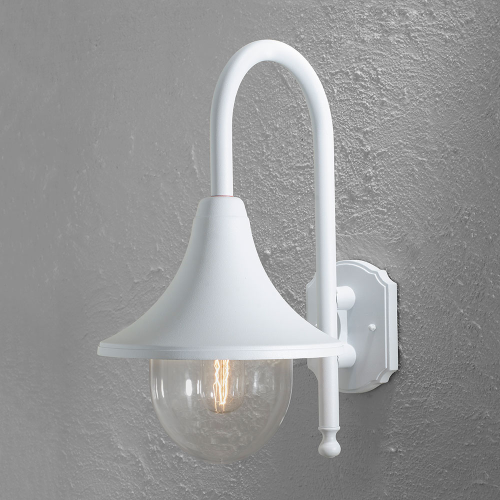 Vegglampe Gnosjö Konstsmide Bari E27 Ned