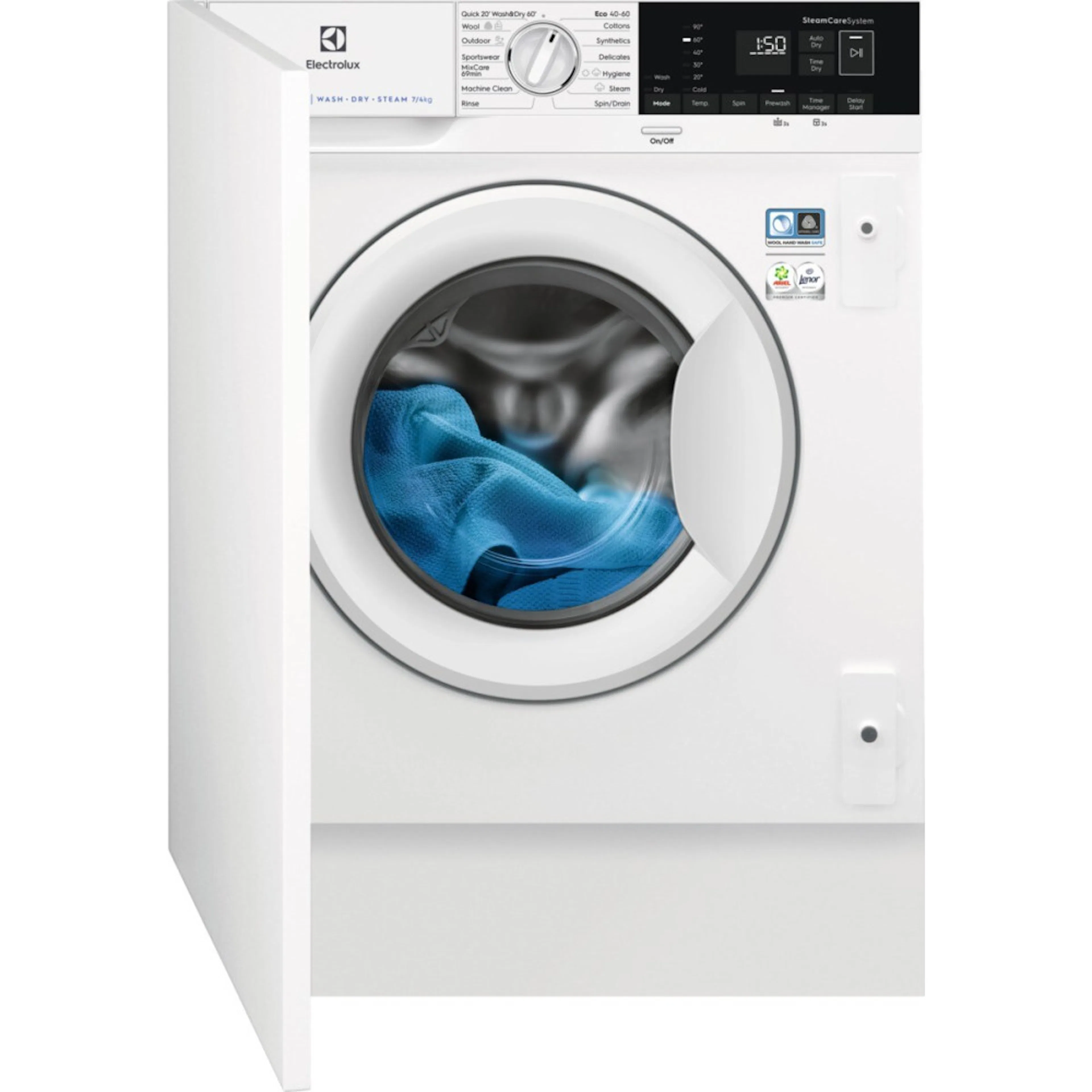 Vask/Tørkemaskin Electrolux EW7WB764T4 700 DualCare