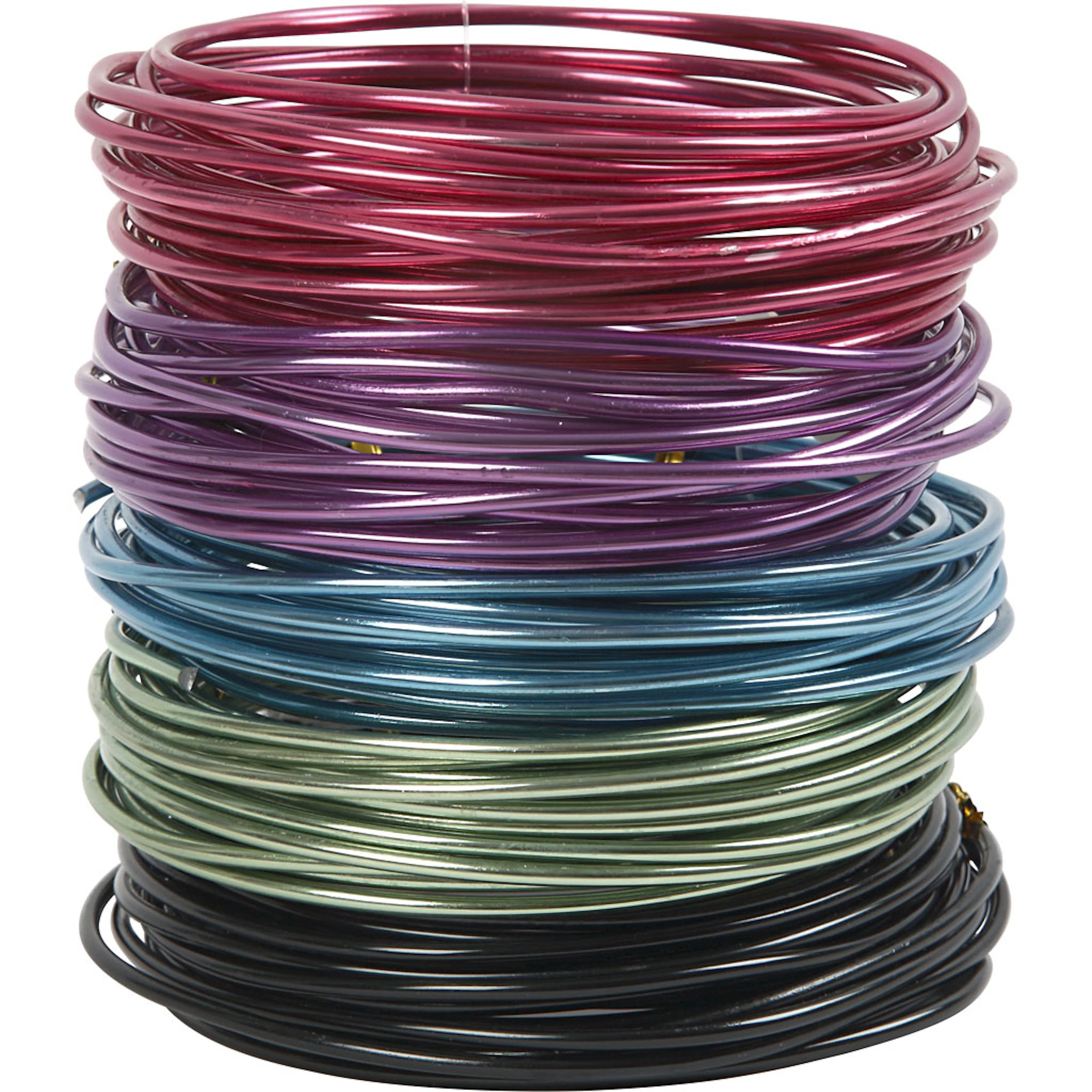 Bonzaitråd Creativ Company Ass Farger Tykkelse 3 mm 5 stk 5 m/1 Pk
