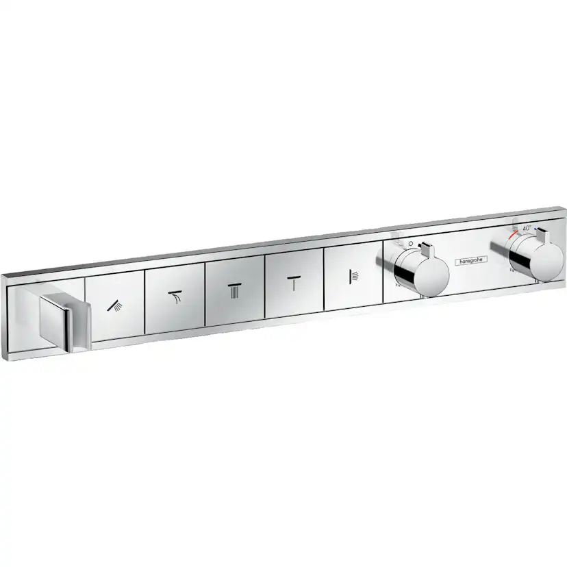 Dusjbatteri Hansgrohe Rainselect 5 Funksjoner med HåndDusjholder
