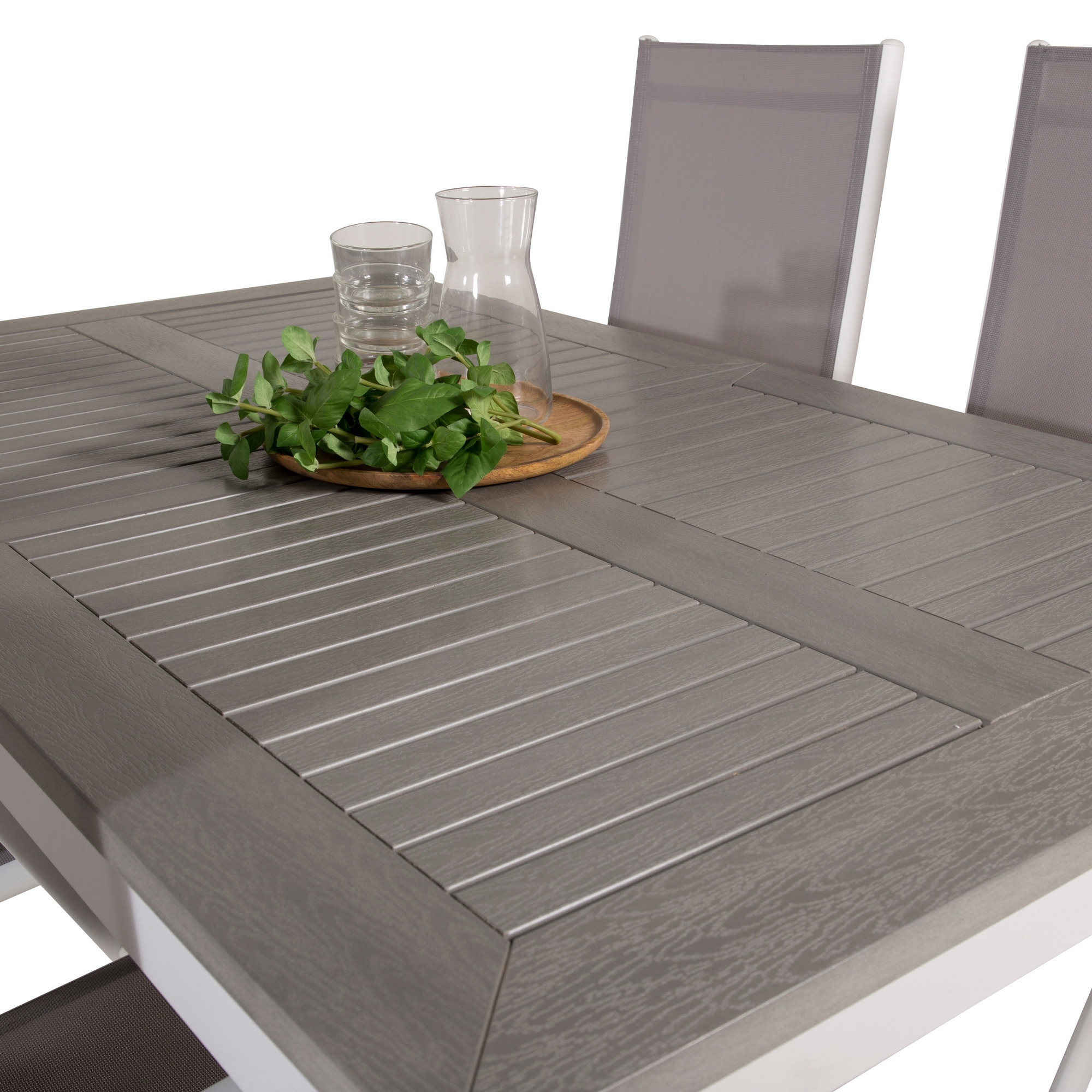 Spisegruppe Venture Home Aleyna 152/210 med 4 Bront Stoler