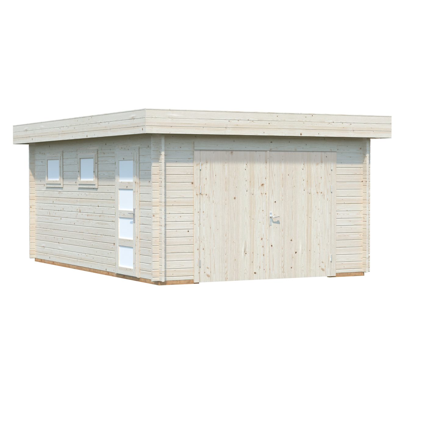 Garasje Palmako Rasmus 19 m2 med Dobbel Treport