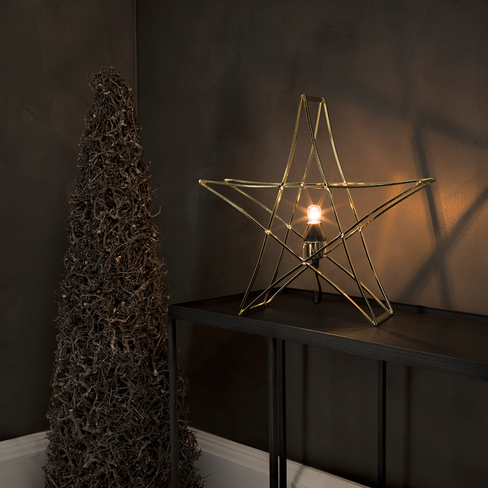 Adventsstjerne Gnosjö Konstsmide Stående 40 cm Metall