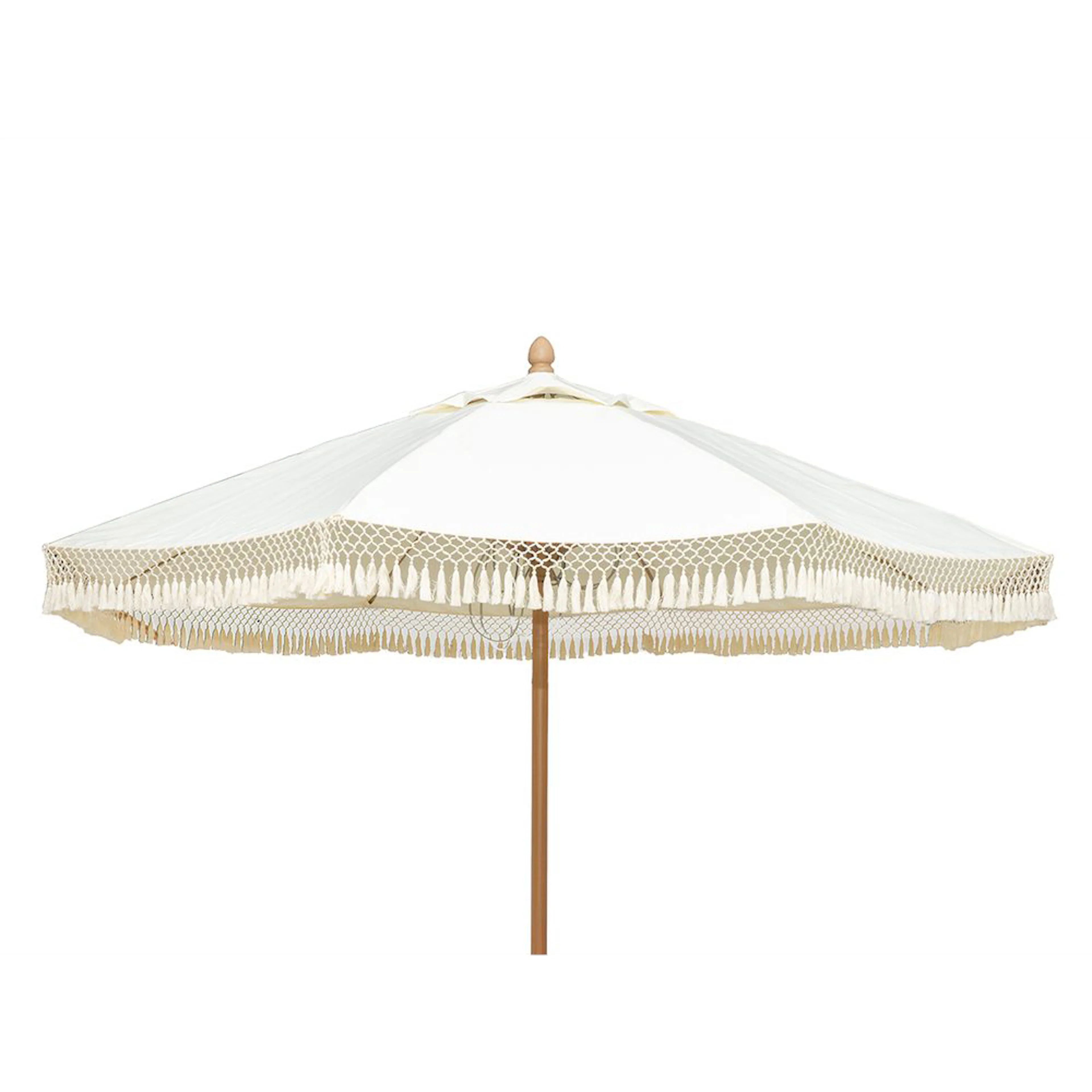 Parasoll Hillerstorp Parasoll 300 cm med Frynser