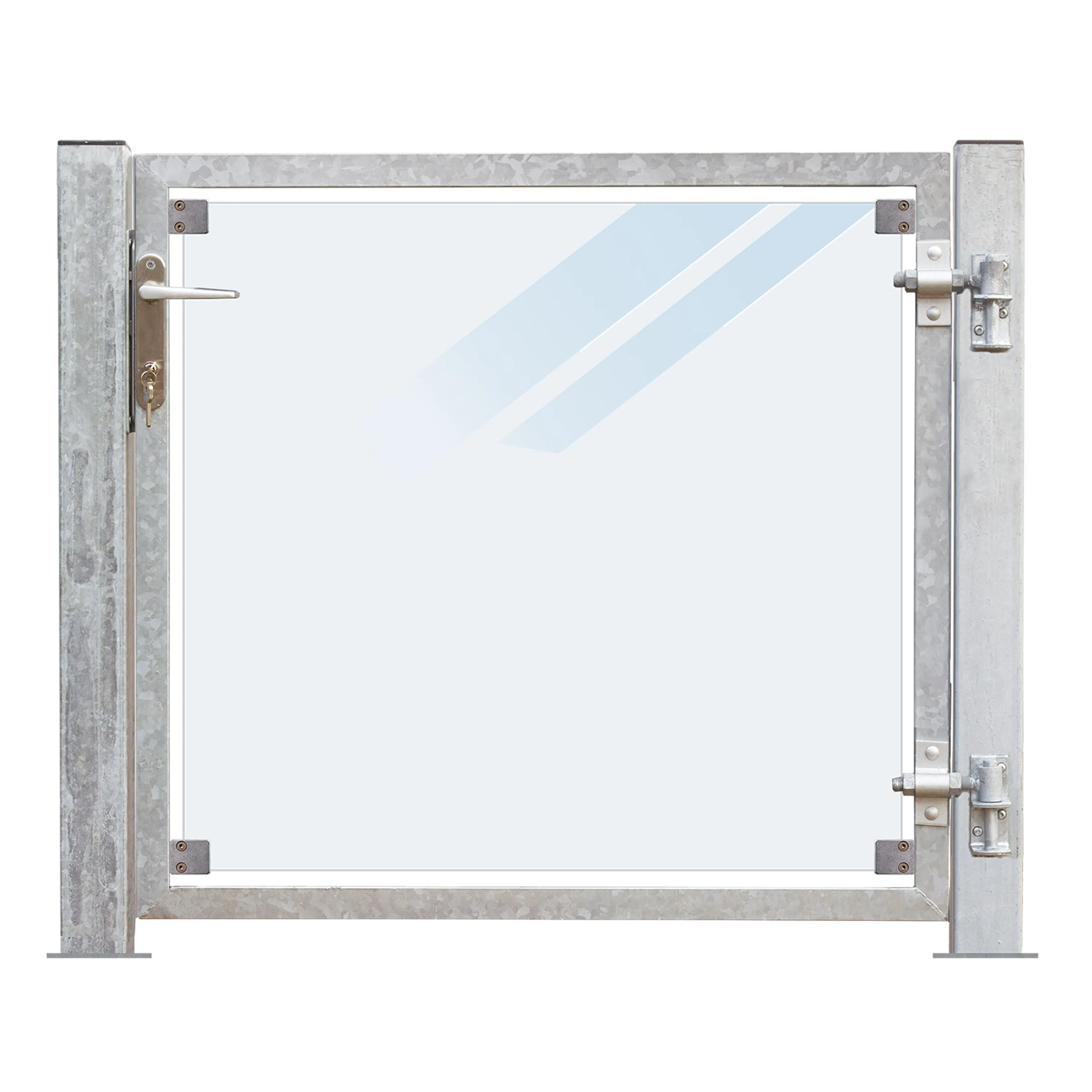 Port PLUS Frostet for Glassrekkverk