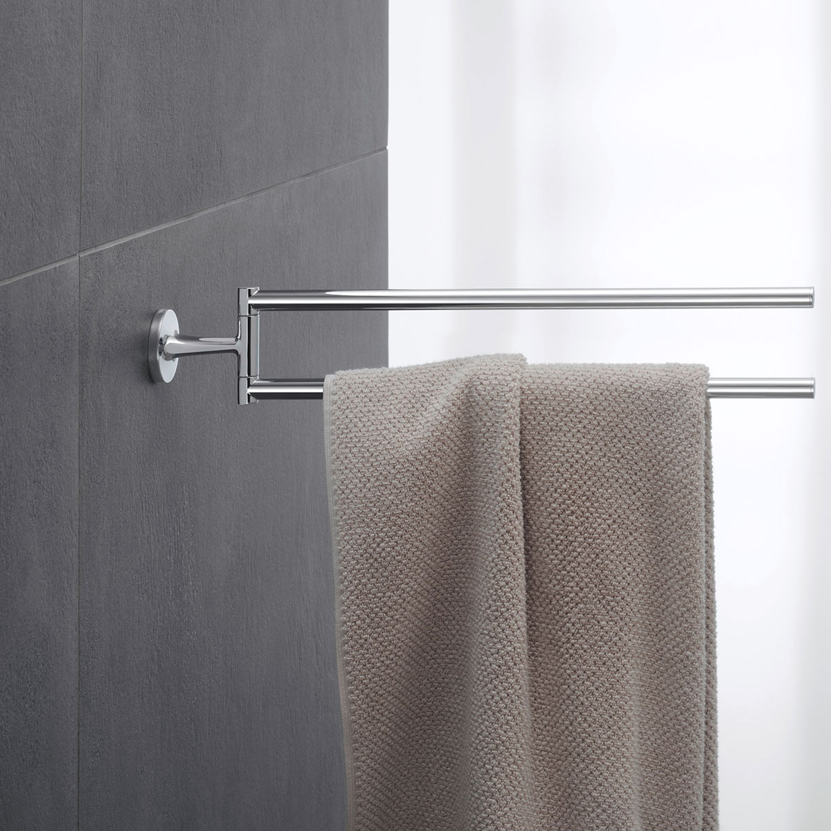 Handdukshållare Duravit Starck T 009941 Krom Krom