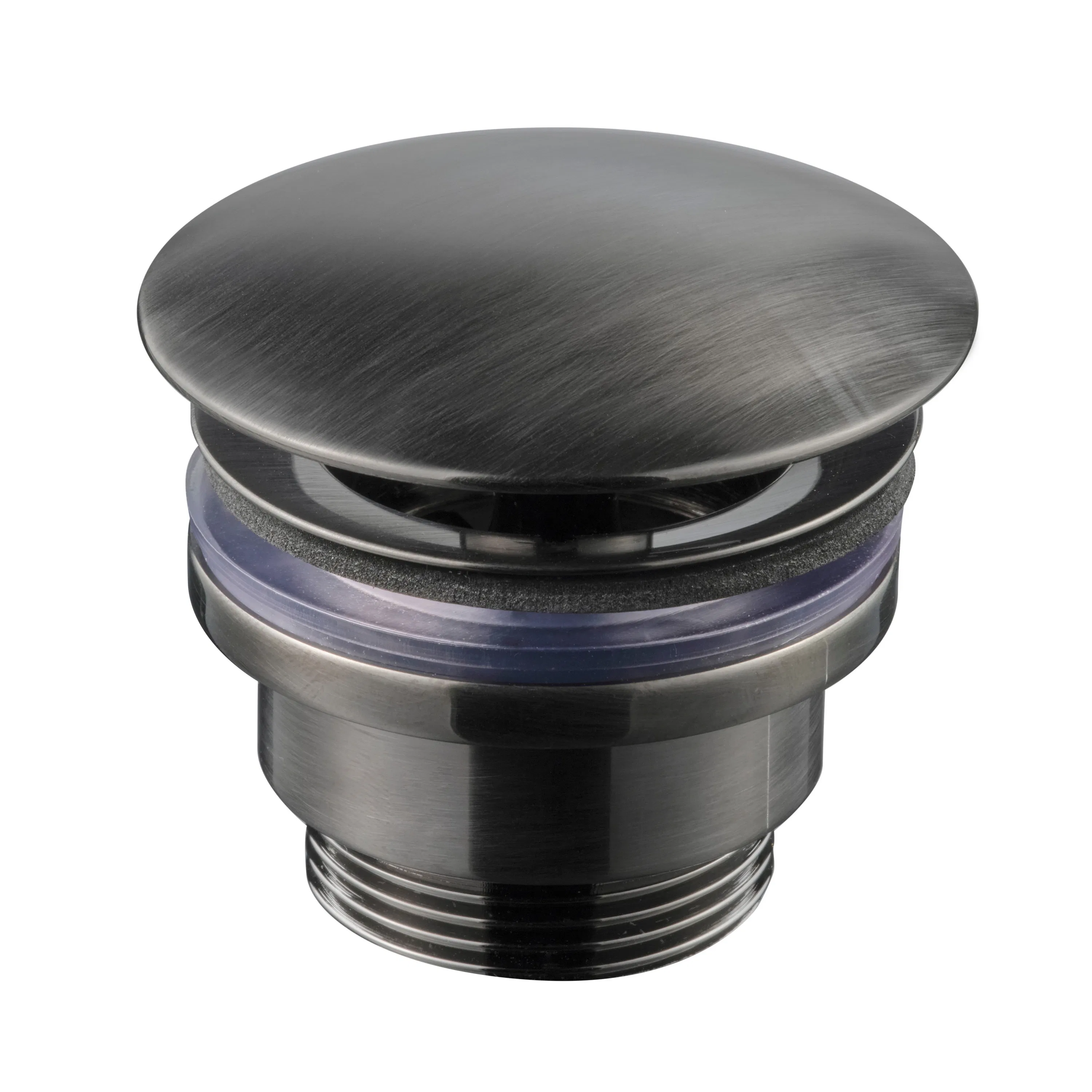 Børstet Black Chrome