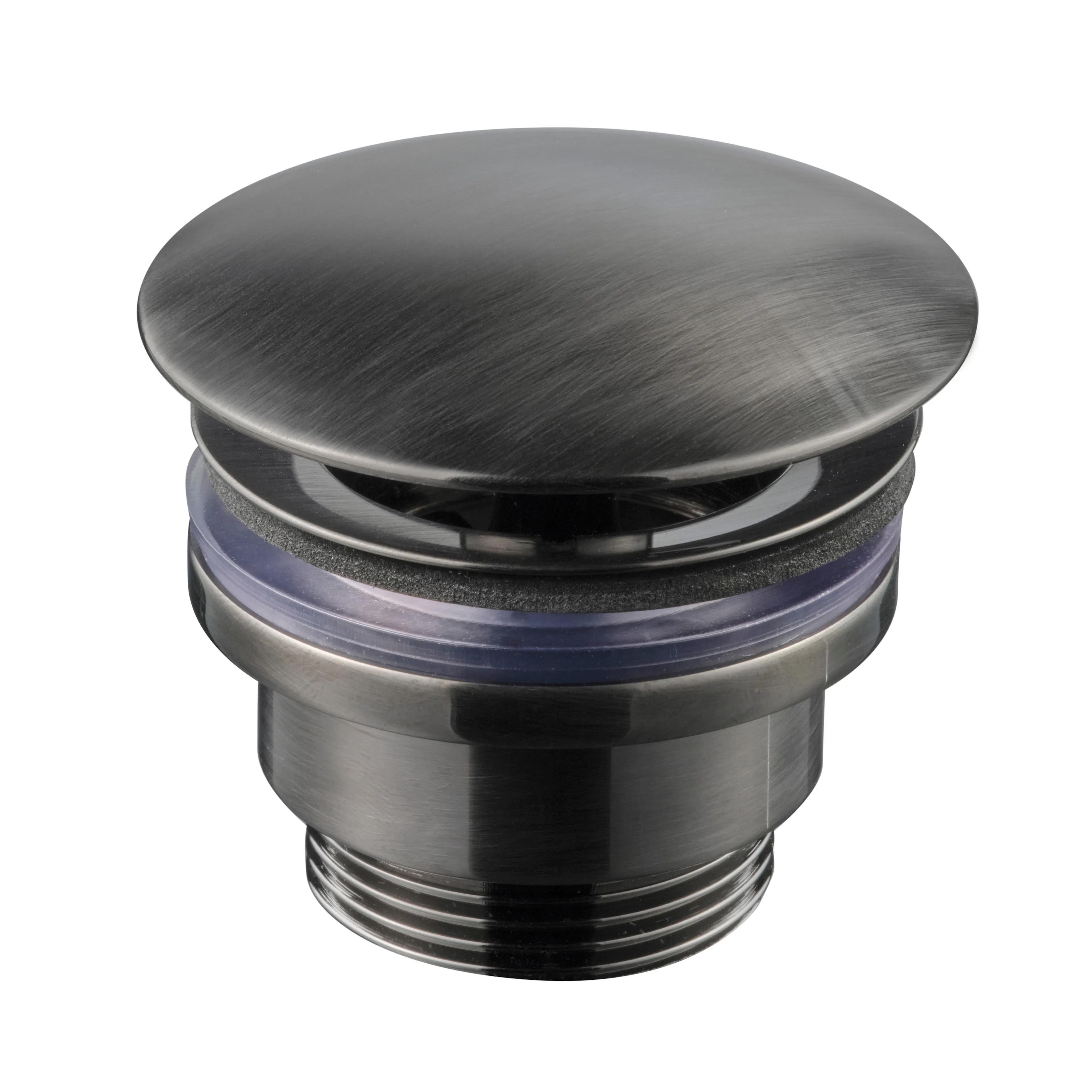 Børstet Black Chrome
