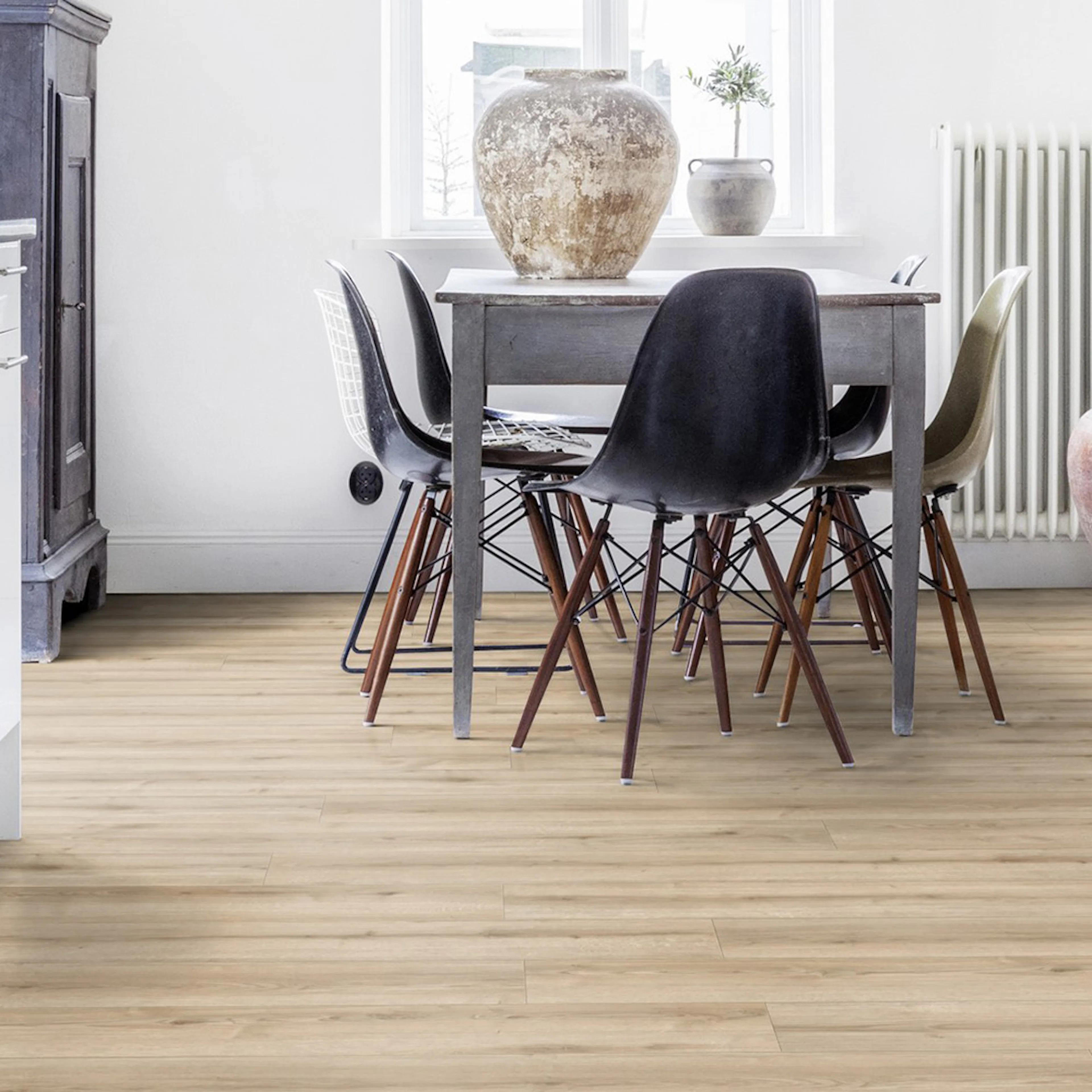 Laminatgulv Tarkett Soundlogic Jura Oak Platin
