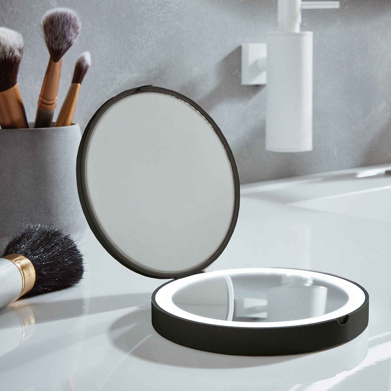 Reisespeil Smedbo Outline Lite LED
