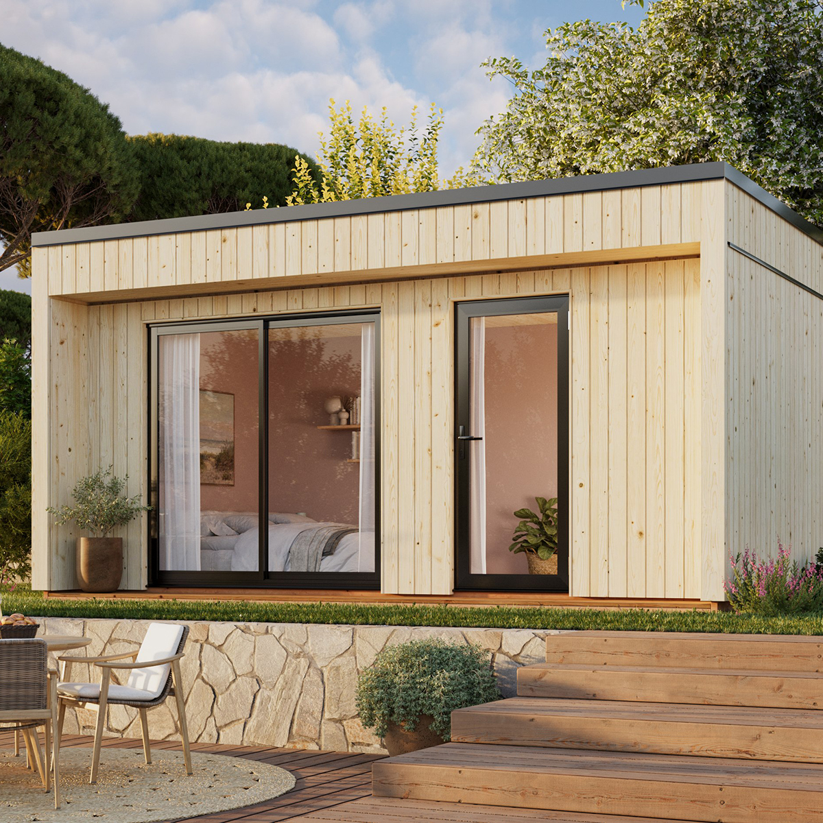 Gjestehytte Palmako Johanna 19 m² (inv. 13,6 m² )