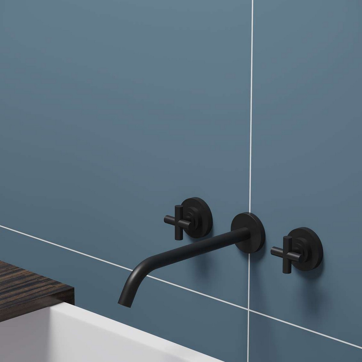 Baderomspanel Fibo 6274-6060 EM Dusty Blue