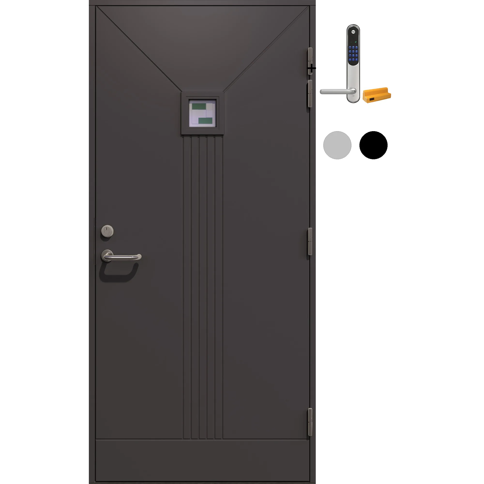 RAL 7016, Grå