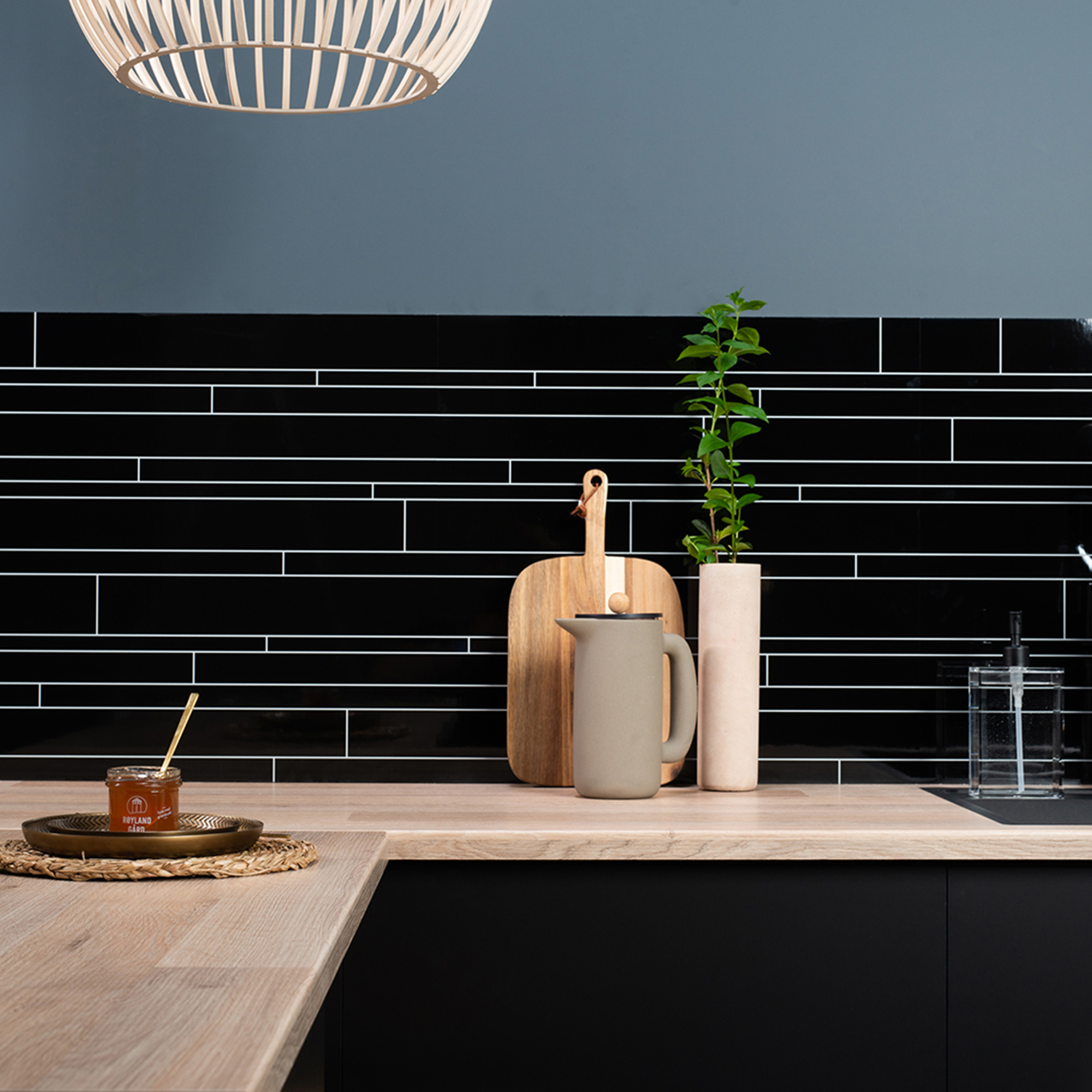 Benkeplate Fibo Laminat 388 Oak Natural
