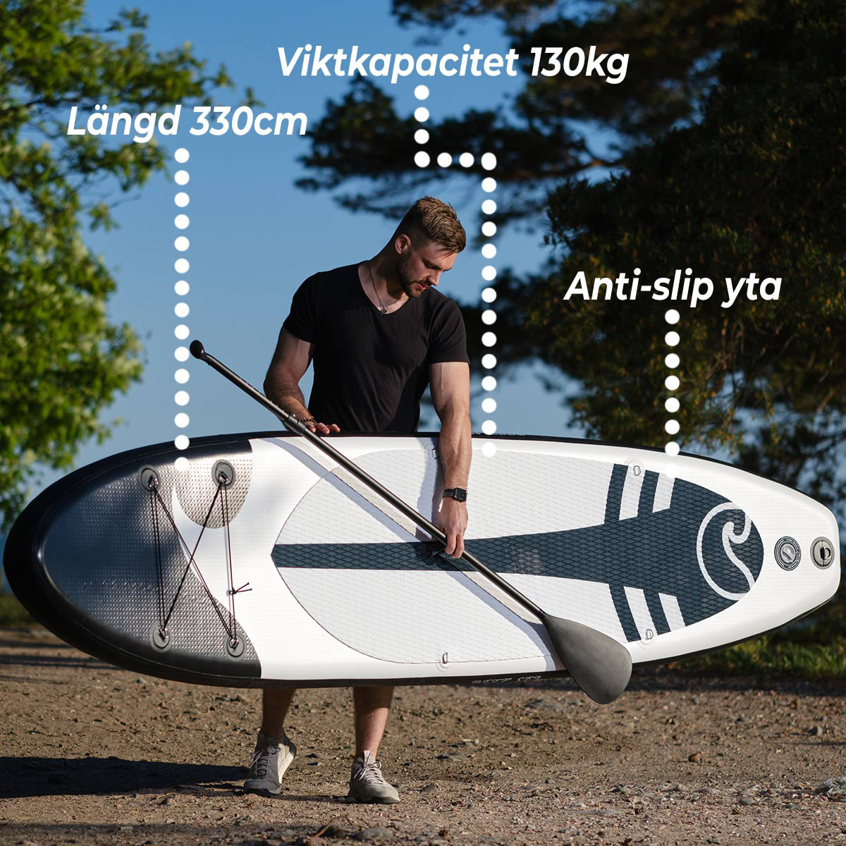 SUP-Brett Deep Sea XXL 2-pack