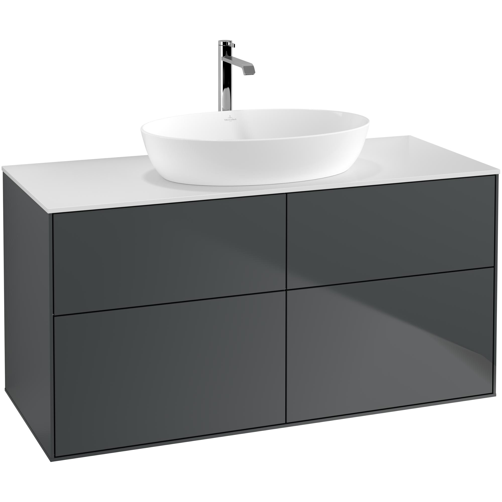 Tvättställsskåp Villeroy & Boch Finion med 4 Lådor och Bänkskiva för Fristående Tvättställ från Artis & Collaro
