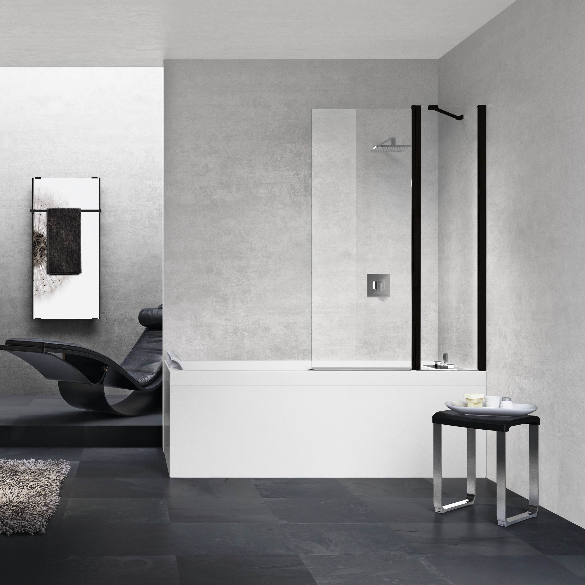 Badekarvegg Novellini Young 2.0 3V