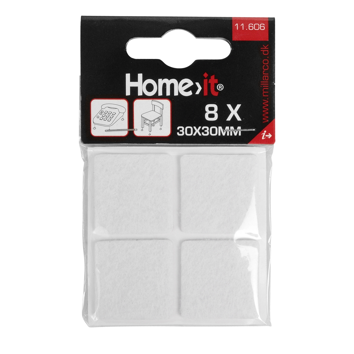 Filtpute Home it Selvklebende