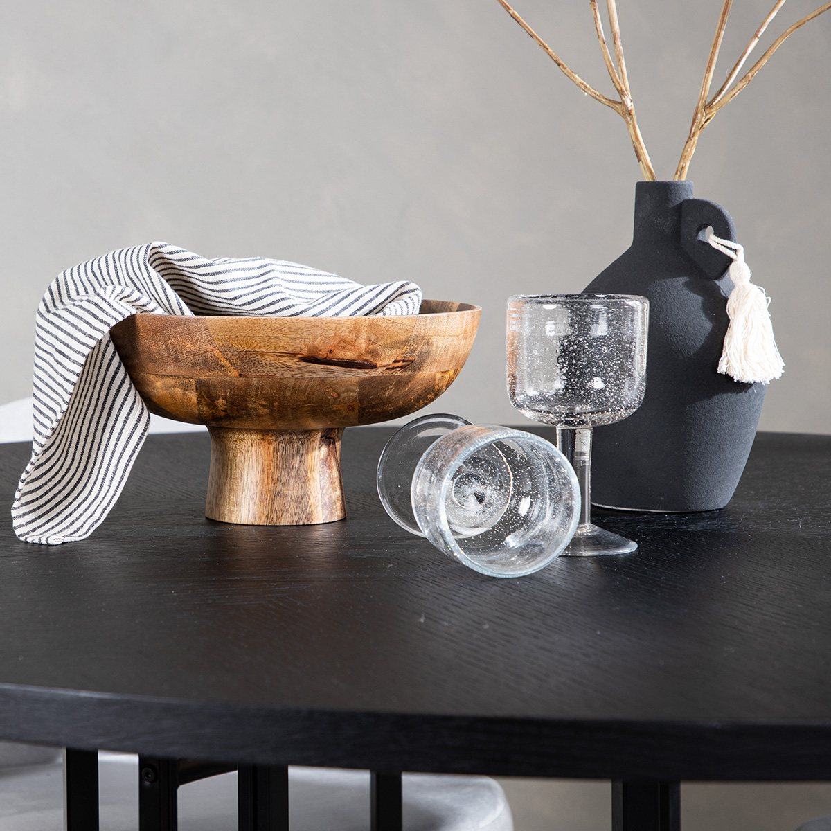 Spisegruppe Venture Home Copenhagen med 4 Velvet Stoler