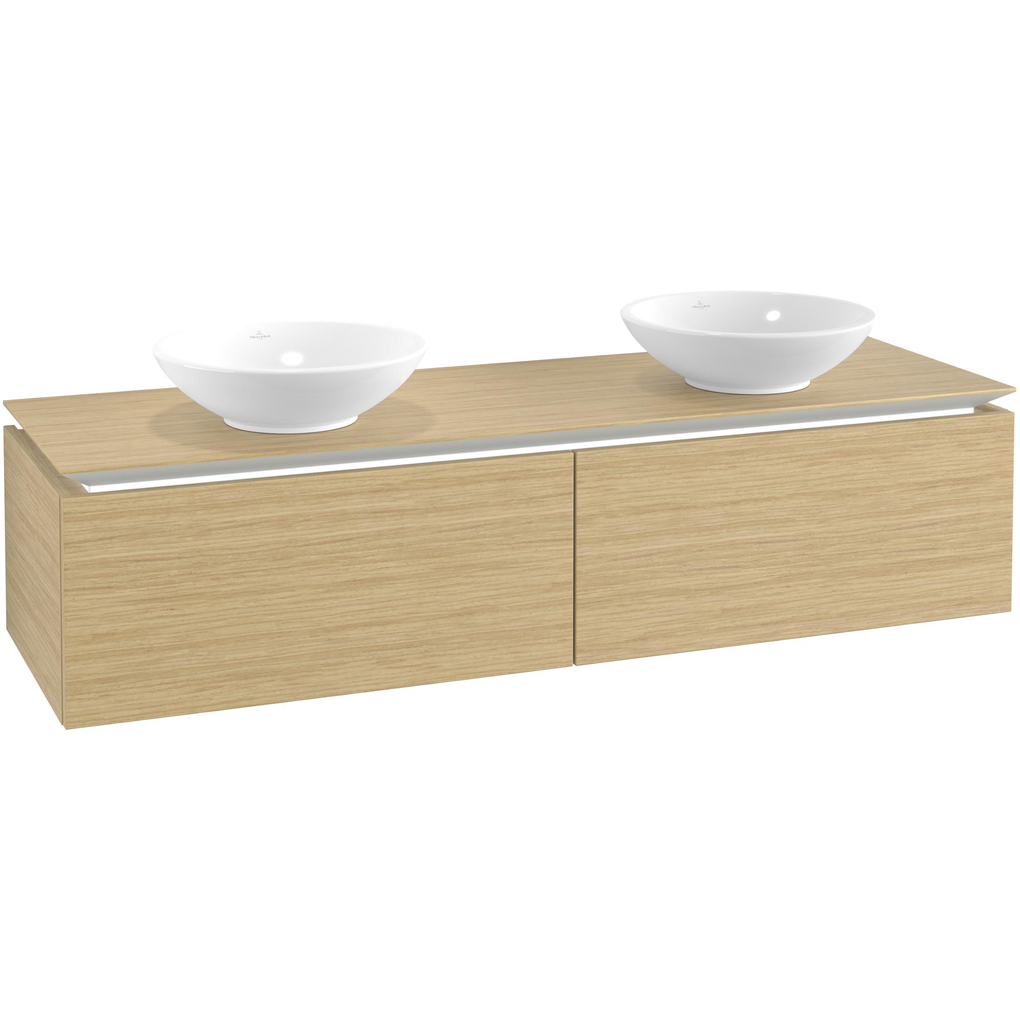 Tv&auml;ttst&auml;llssk&aring;p Villeroy & Boch Legato Kompakt 1600 med 2 L&aring;dor f&ouml;r Tv&aring; Ytmonterade Tv&auml;ttst&auml;ll fr&aring;n &Ouml;vriga V&B Serier
