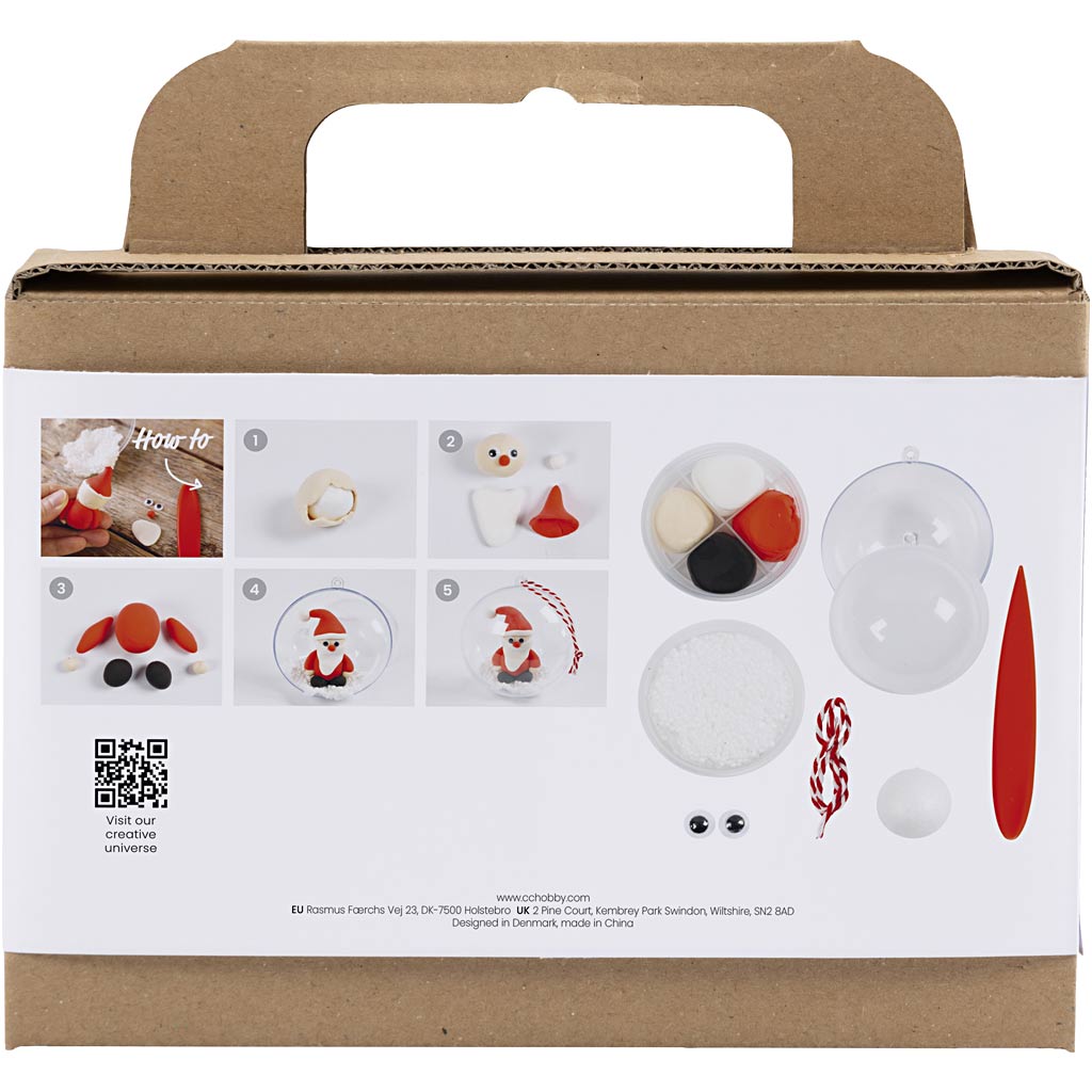 Modellering Creativ Company Mini DIY Kit Julenisse