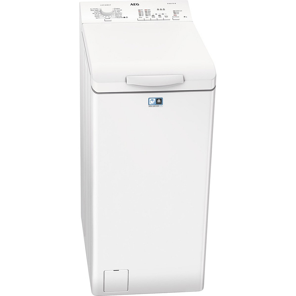 Toppmatet Vaskemaskin AEG L6TPO621N5 Kompakt med OptiSense