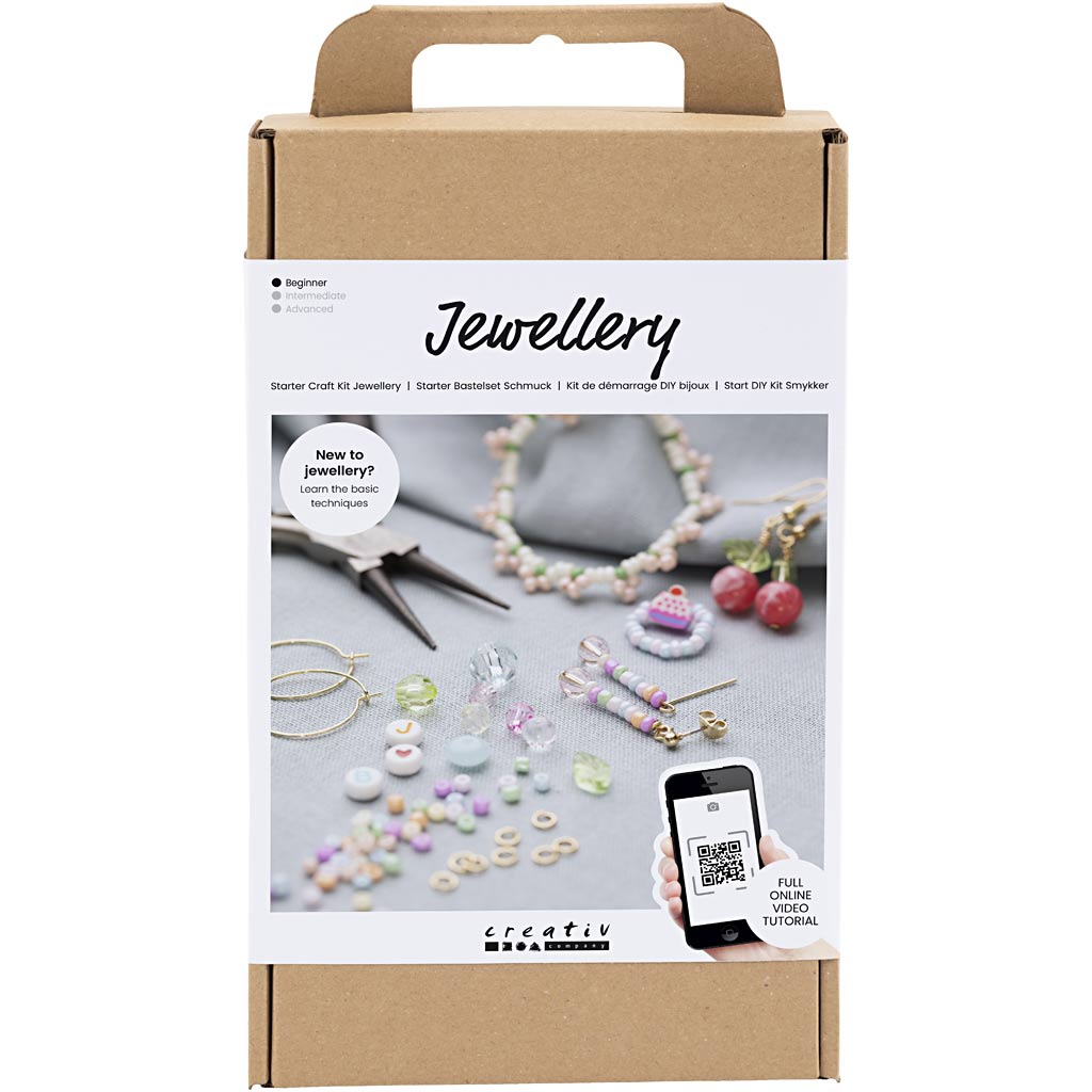 Smykker Creativ Company Start DIY Kit Livlige farger