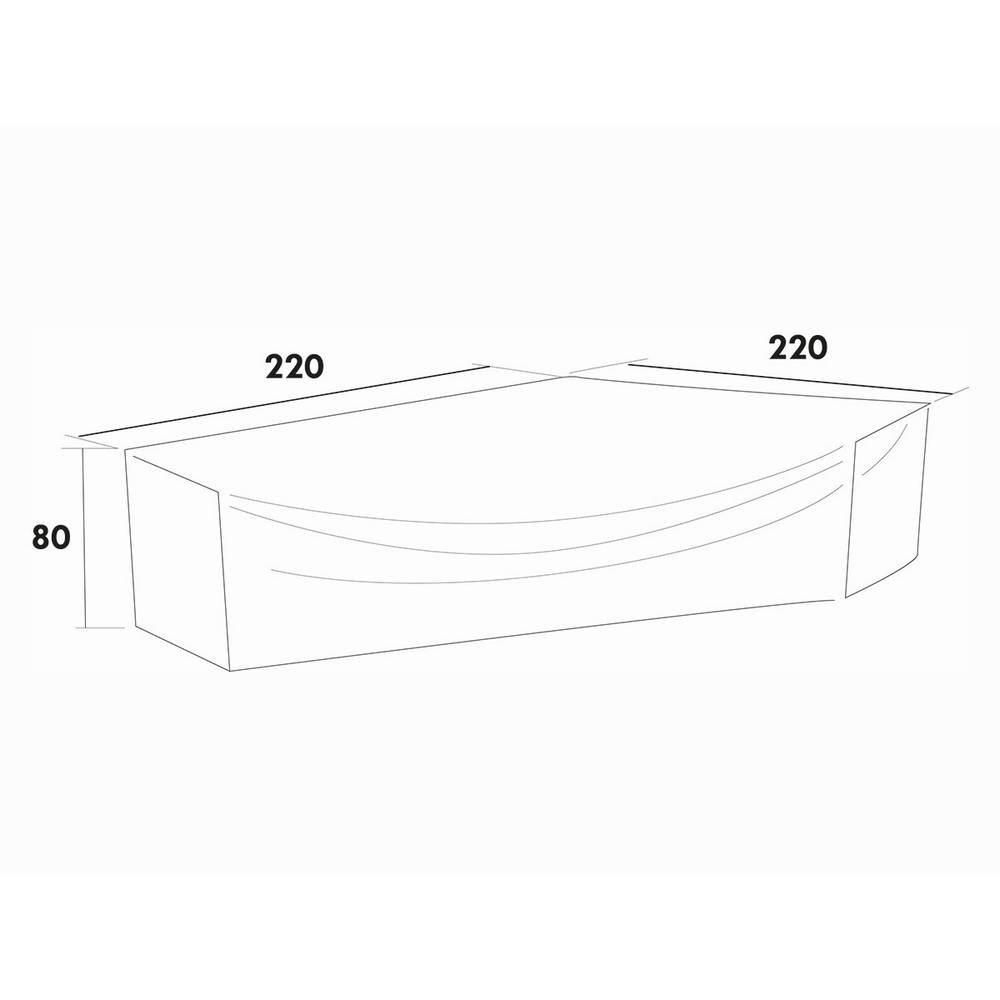 Møbeltrekk Hillerstorp Lounge 220X220X80 Cm