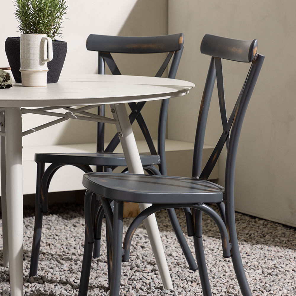 Spisegruppe Venture Home Lina Bord med 4 Tablas Stoler