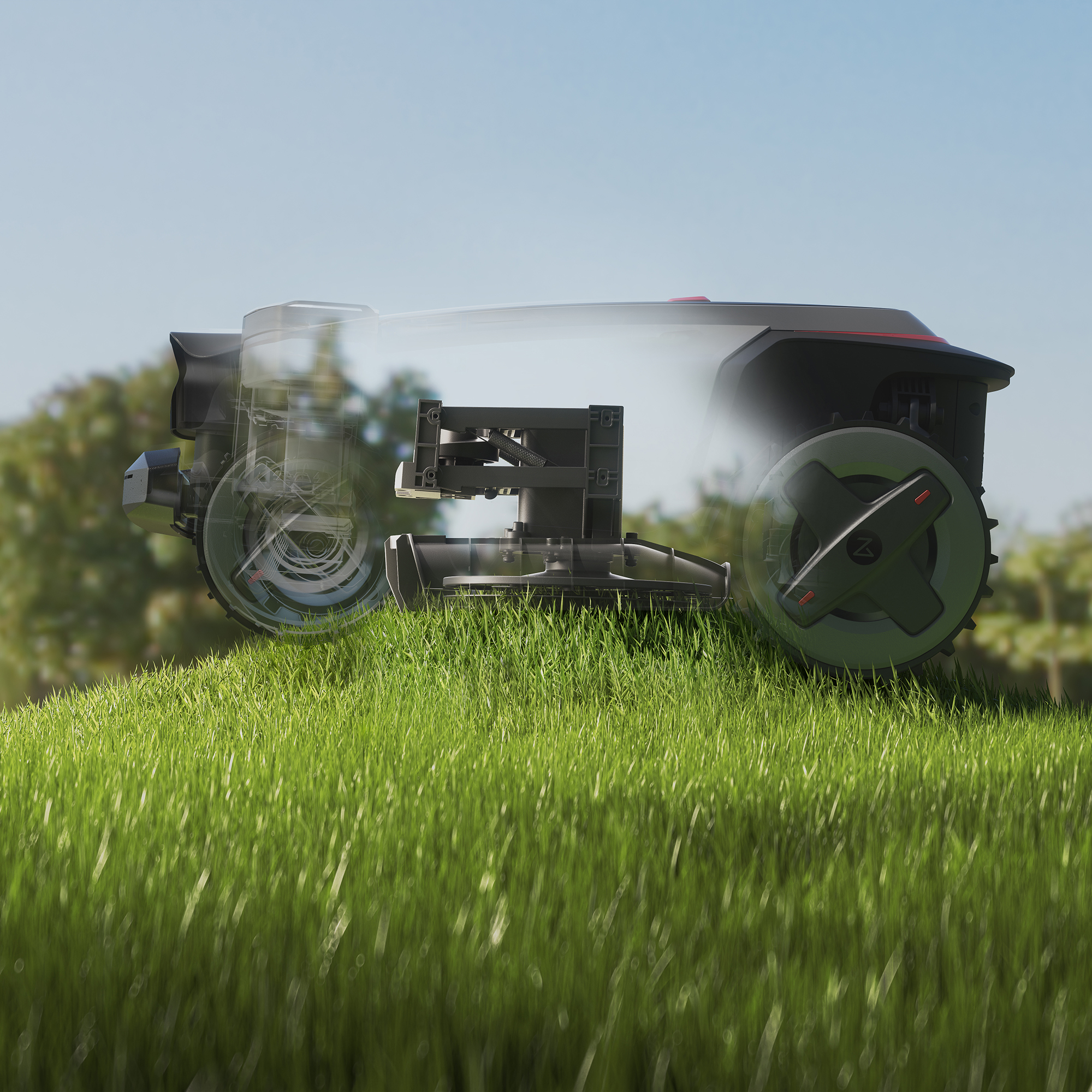 Robotgressklipper Roborock RockMow Z130 4WD