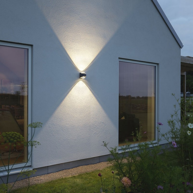 Vegglampe Gnosjö Konstsmide Bitonto Opp/Ned LED