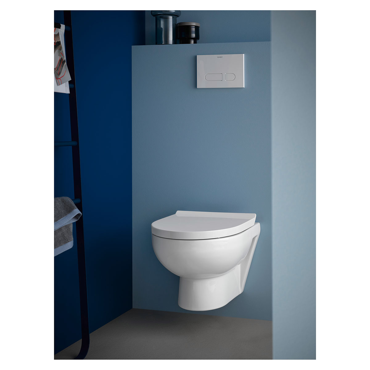 Vegghengt Toalett Duravit No.1 Rimless med Toalettsete