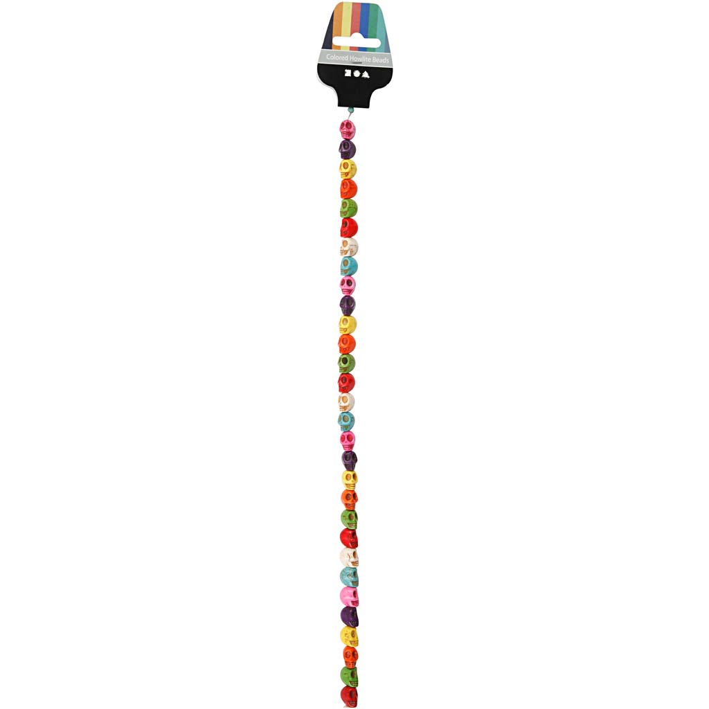 Perler Creativ Company Howlite Sterke Farger D 12 mm Hullstr 1,5 mm 32 Stk/1 Pk