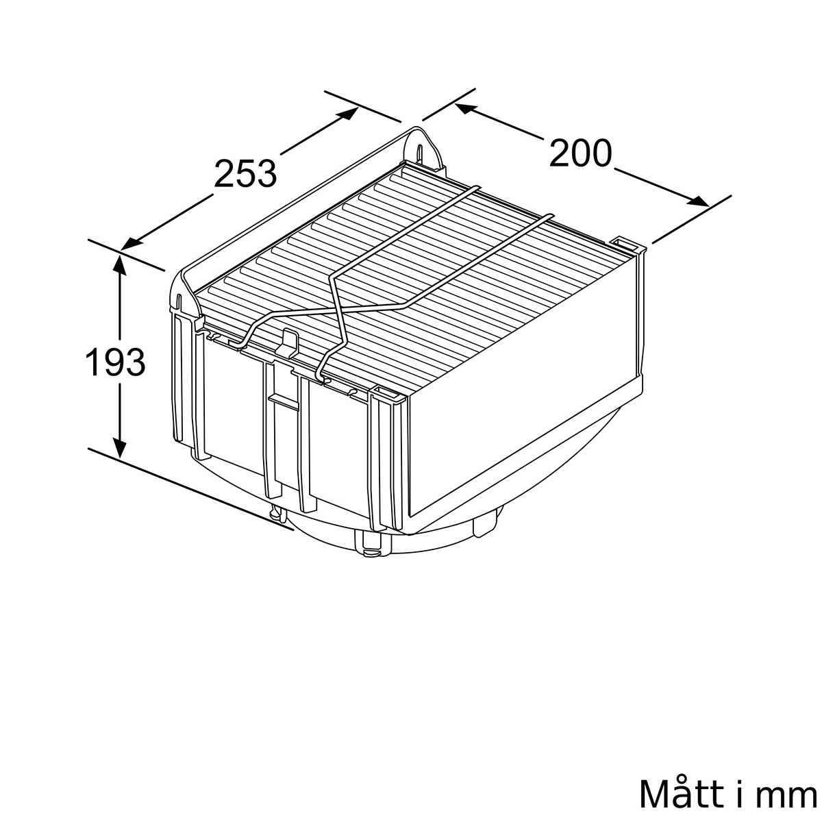 Kullfilter Siemens Resirkulasjonssett Clean Air Plus LZ11CXI16